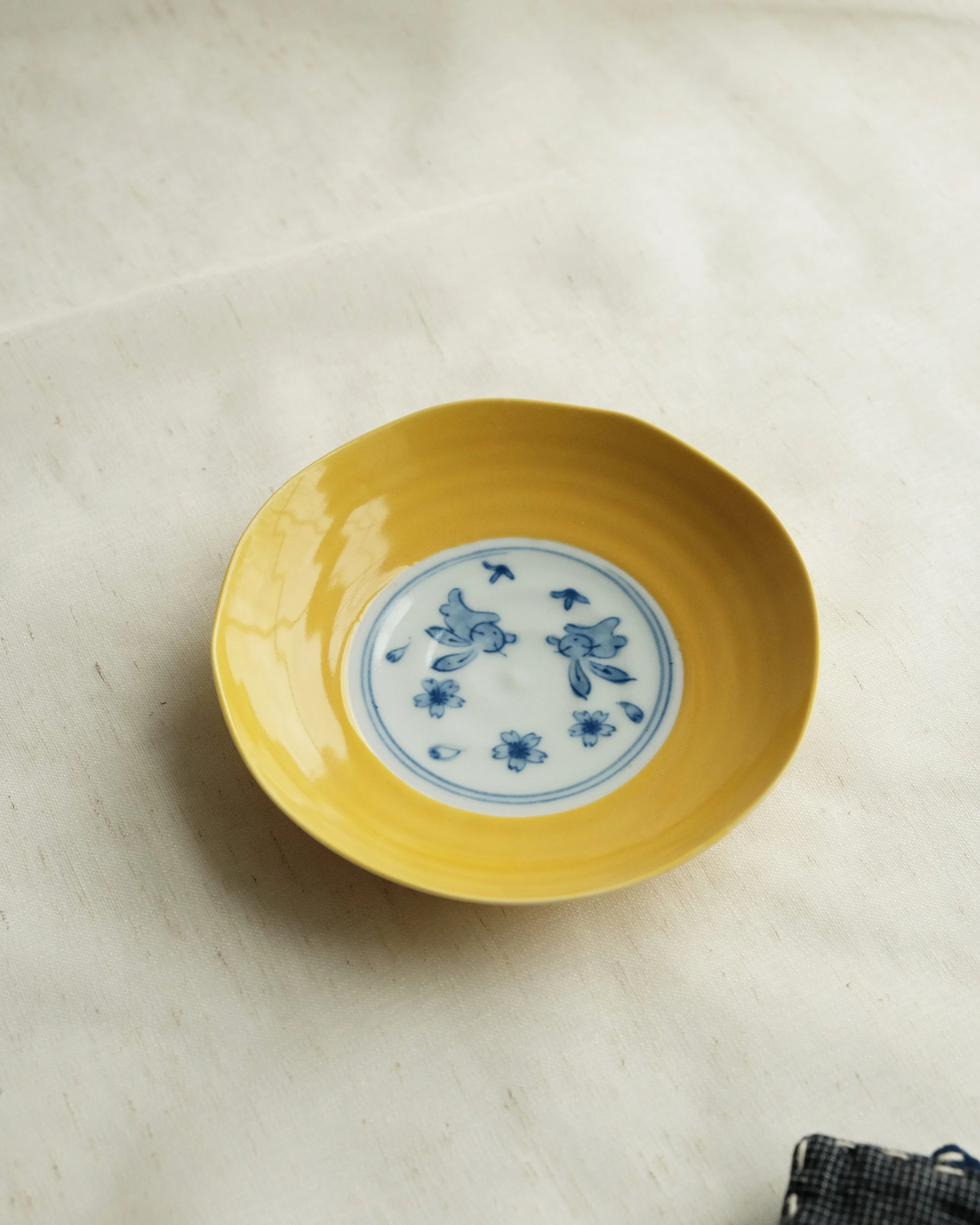 Sakura Rabbit Ceramic Plate