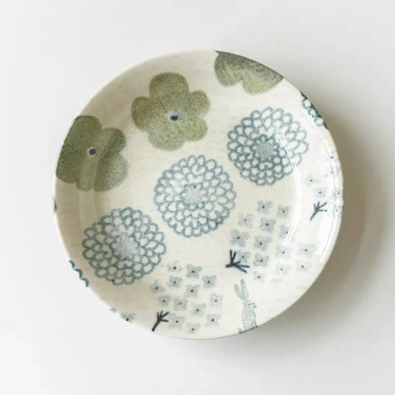 Hand-Painted Forest Plate