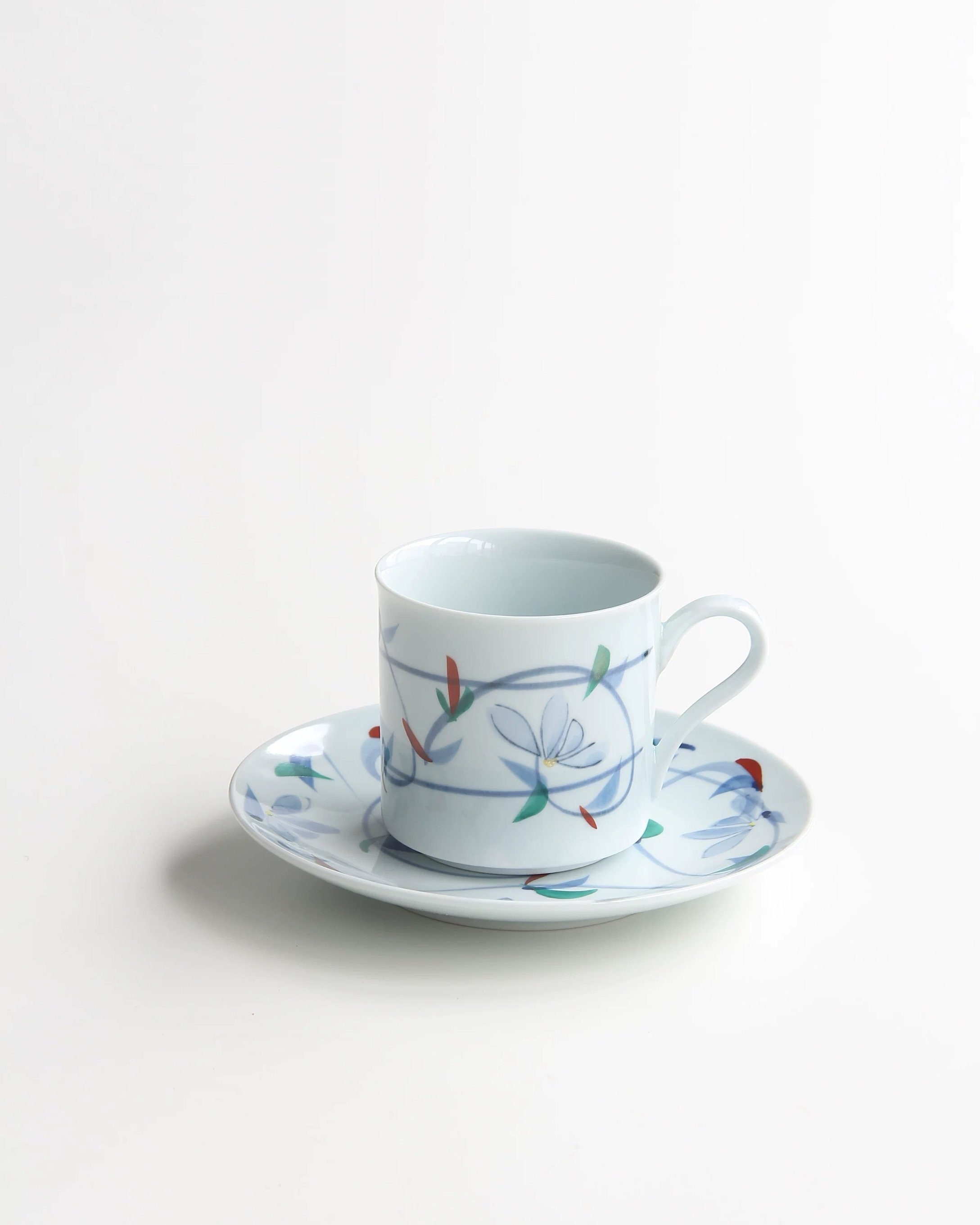 Bluevine Blossom Cup & Saucer