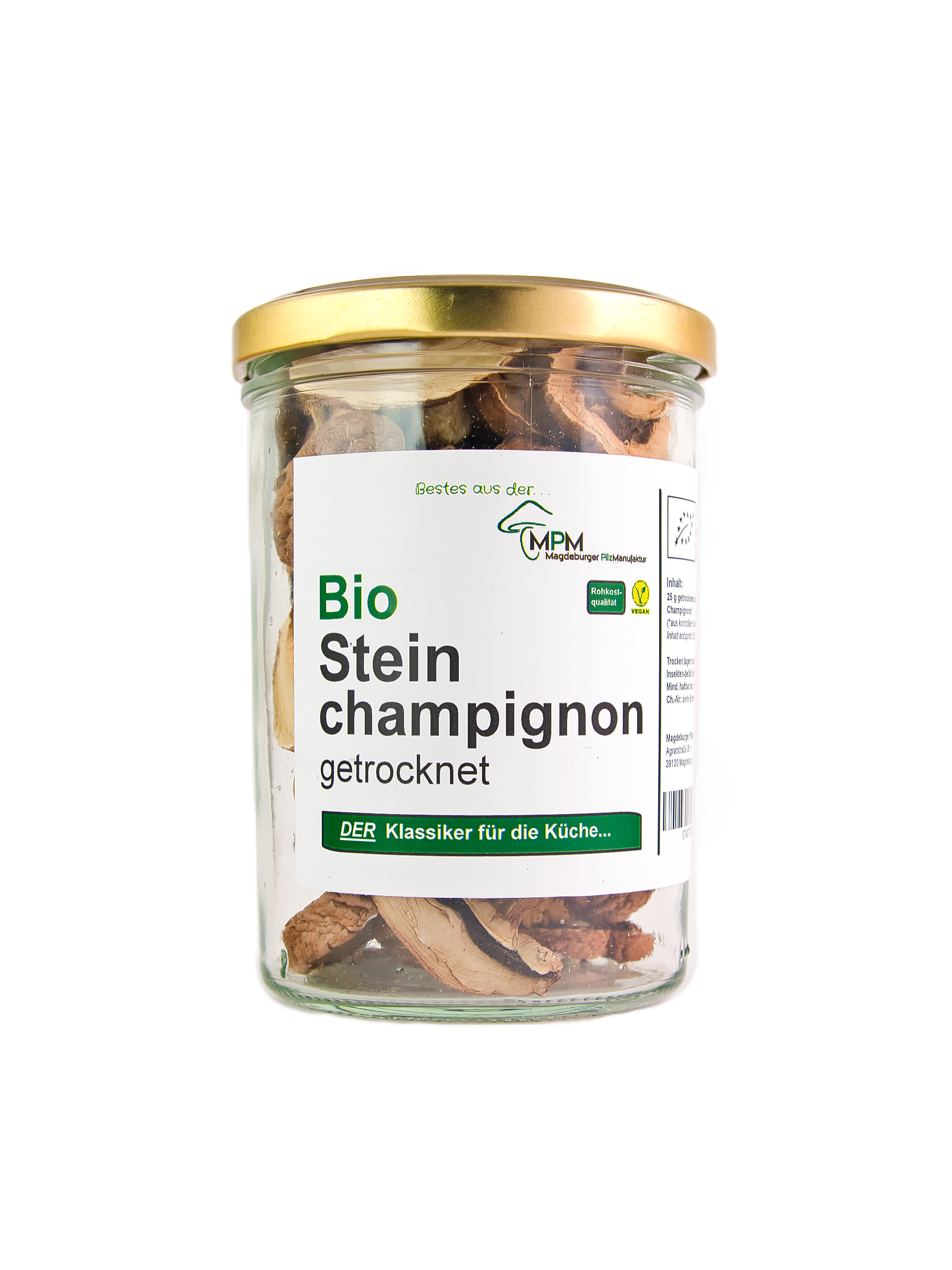 Bio Steinchampignon getrocknet
