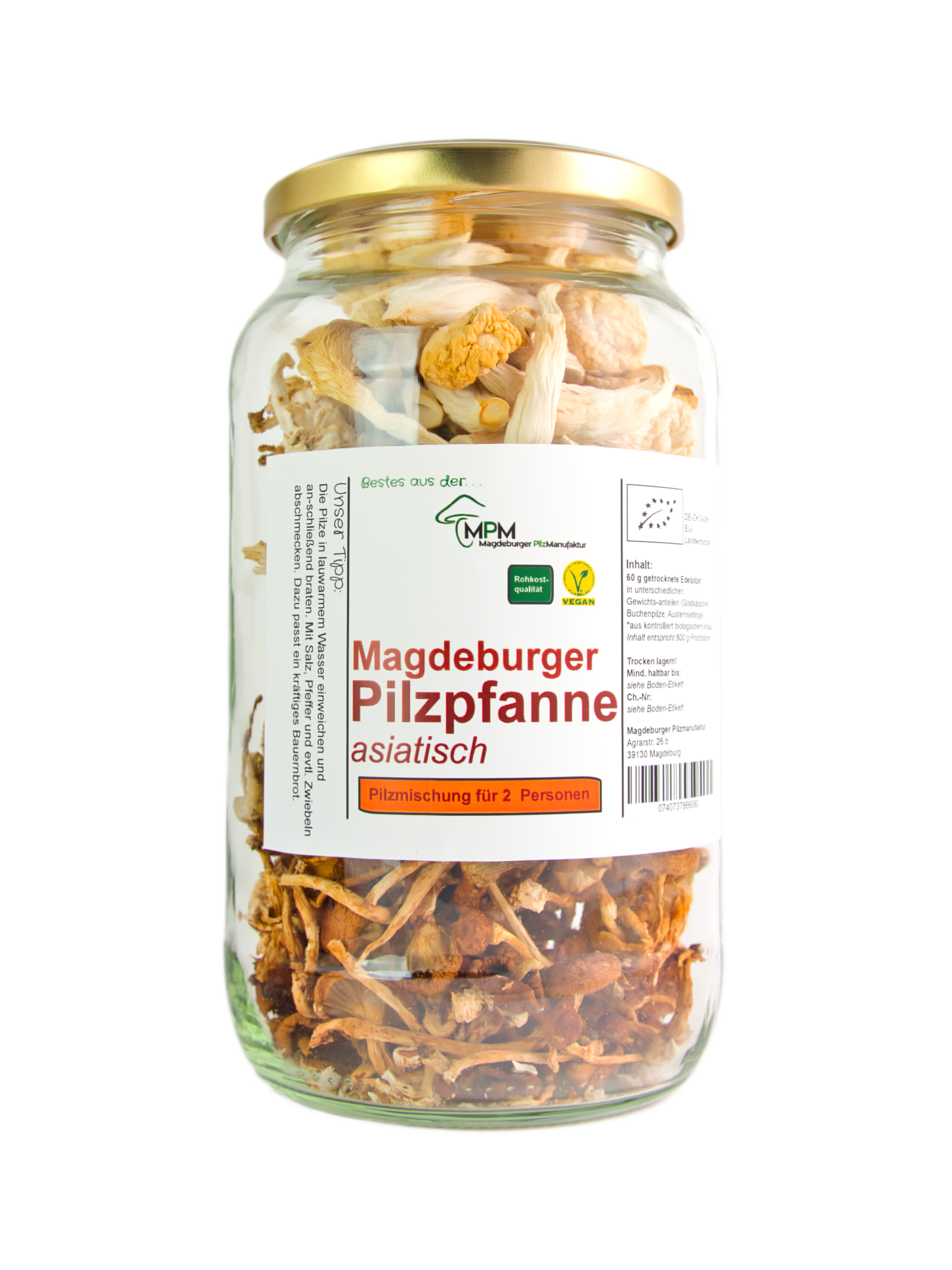 Magdeburger Pilzpfanne asiatisch
