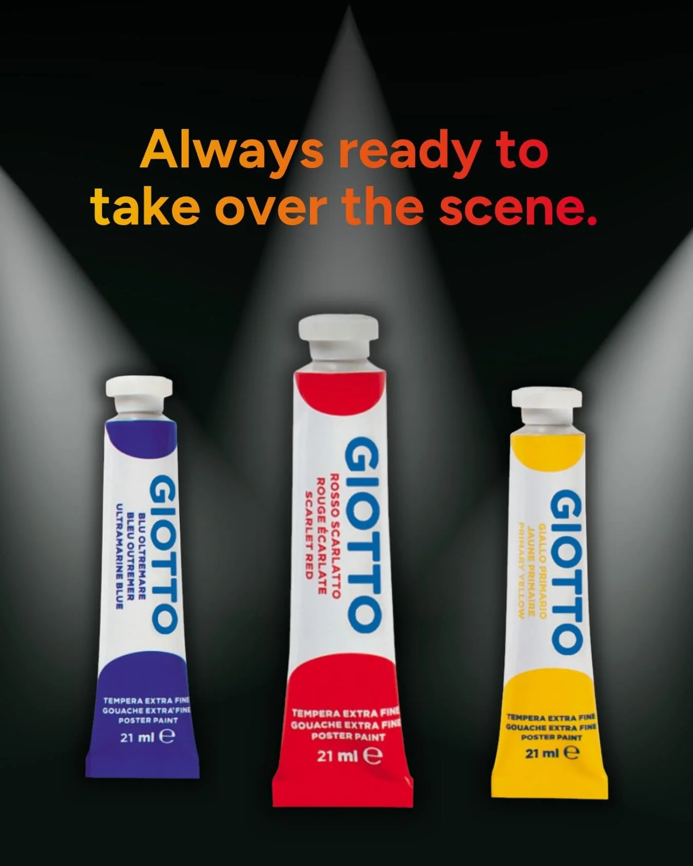 Three colors to bring a palette of emotions to life. Even in sport. ✨🎨

Tre colori per dar vita ad una tavolozza di emozioni. Anche nello sport. ✨🎨