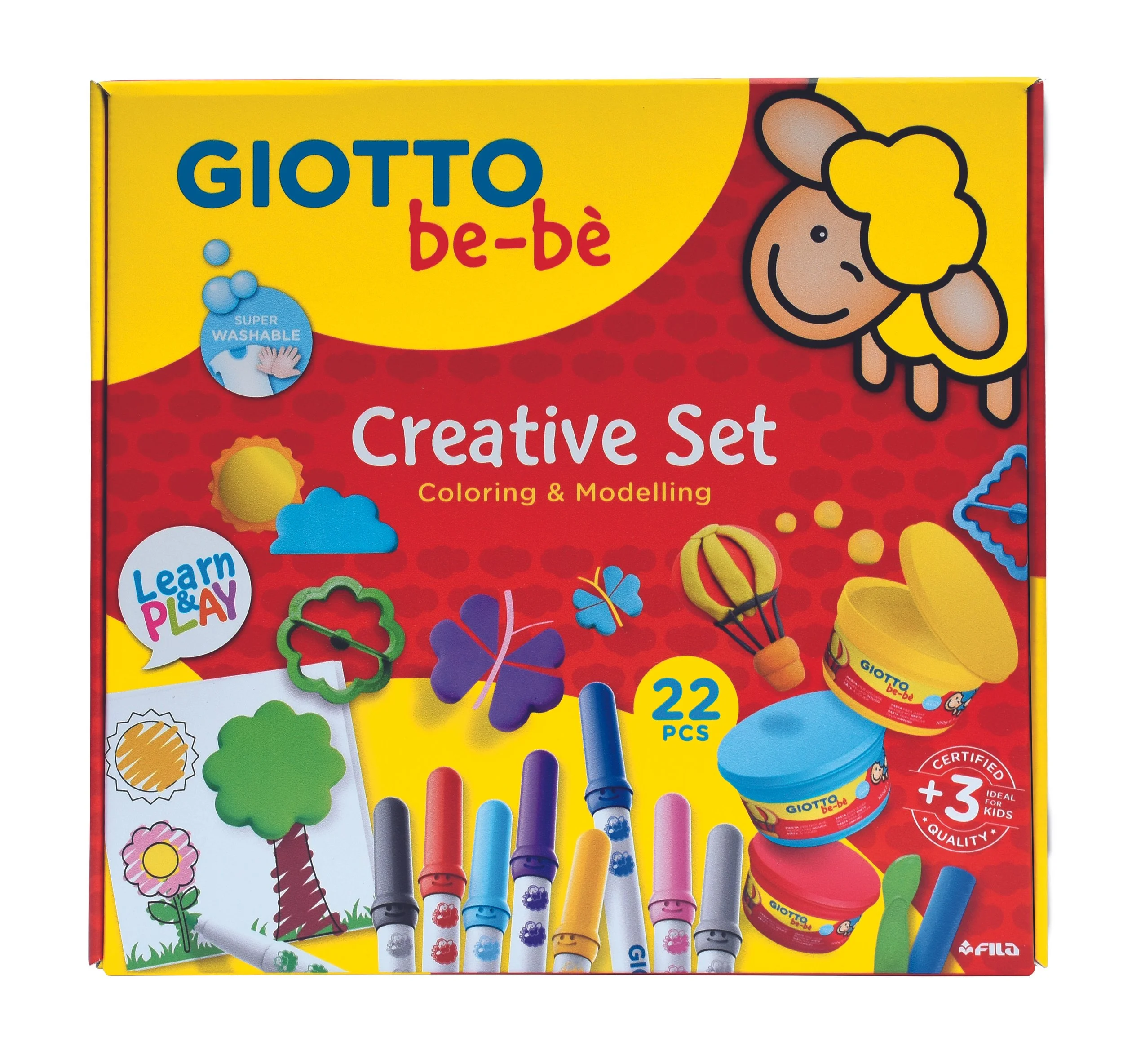 Giotto be-bè Creative Colouring & Modelling Set