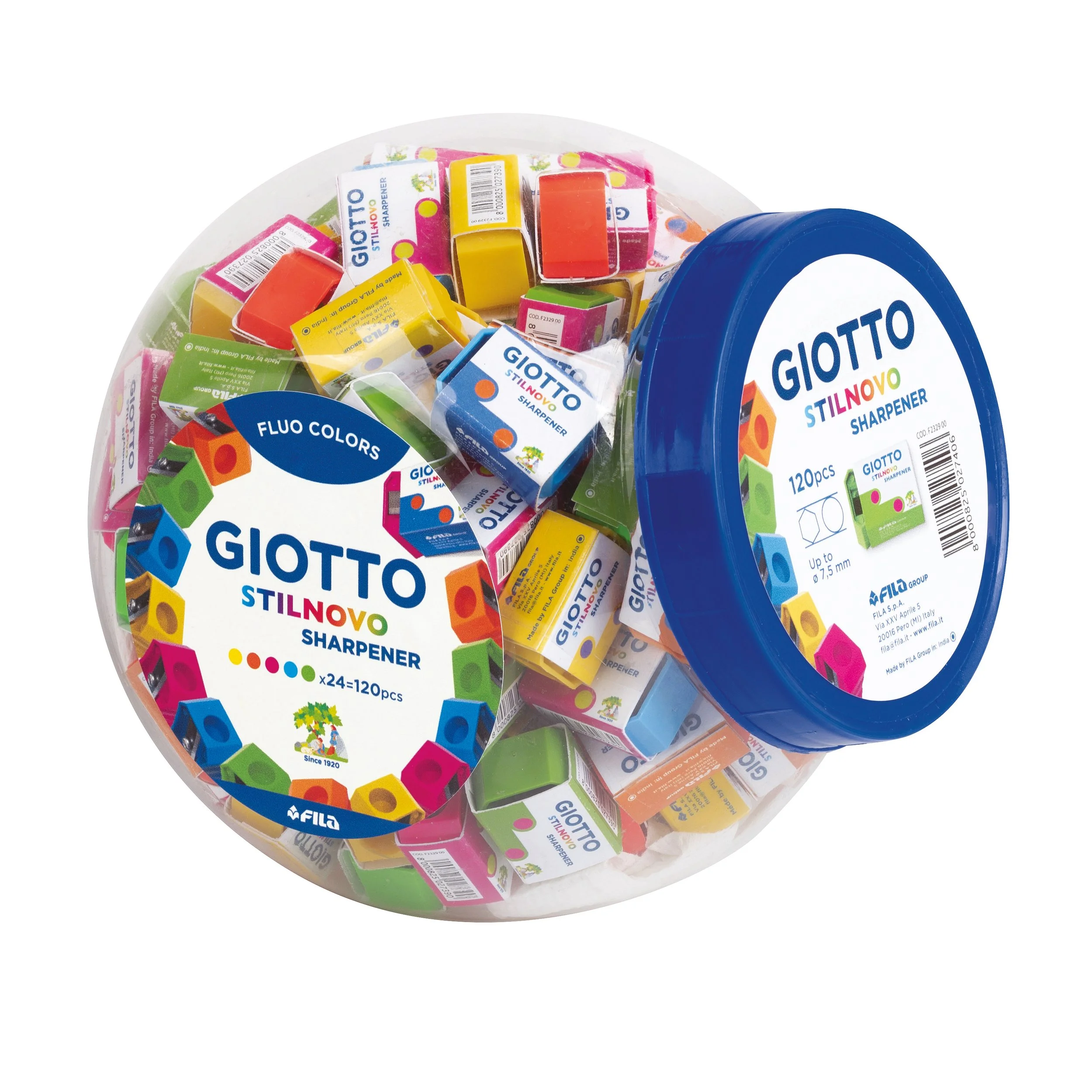 Giotto Stilnovo Fluo Sharpeners