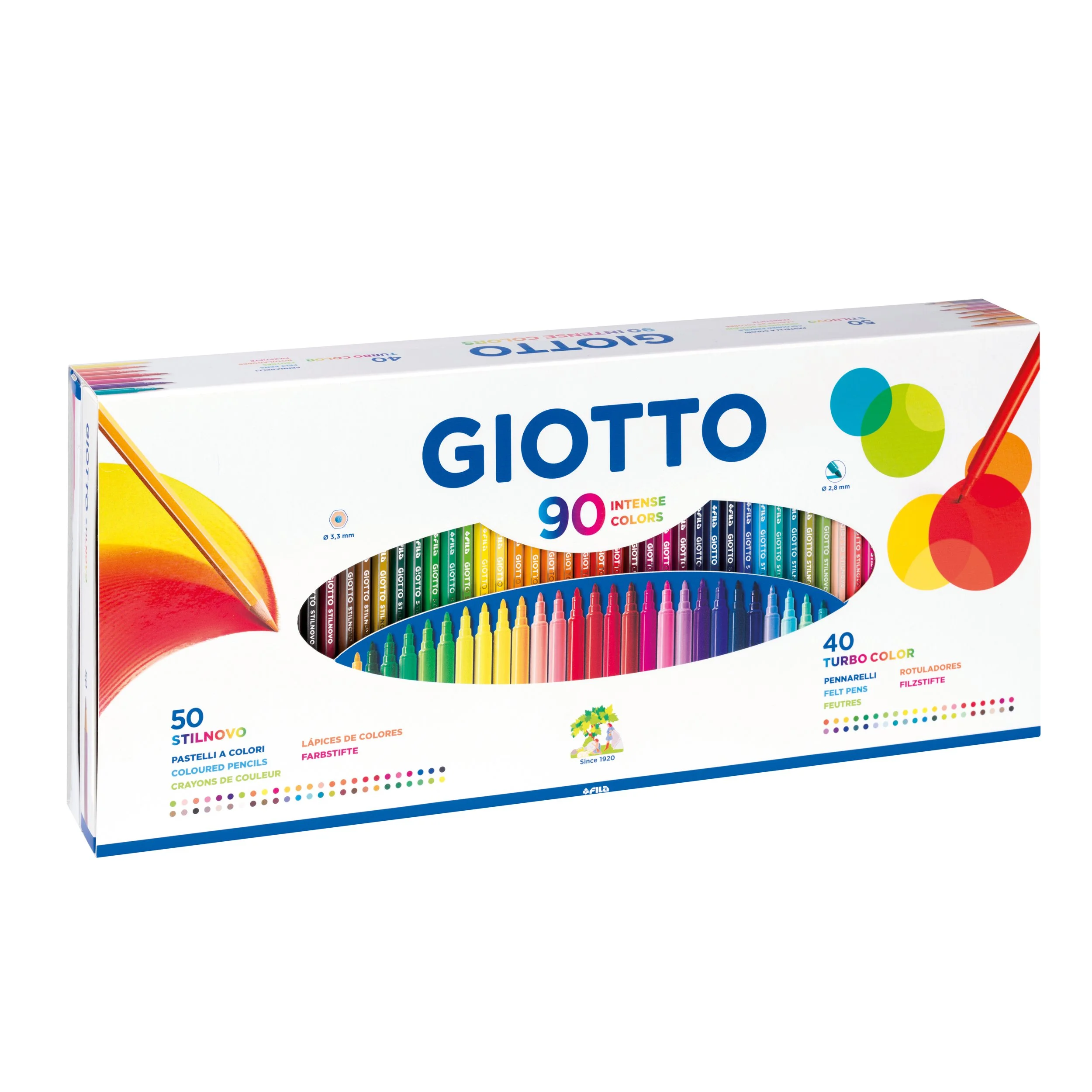 Giotto Stilnovo Pencils 90Pcs Set