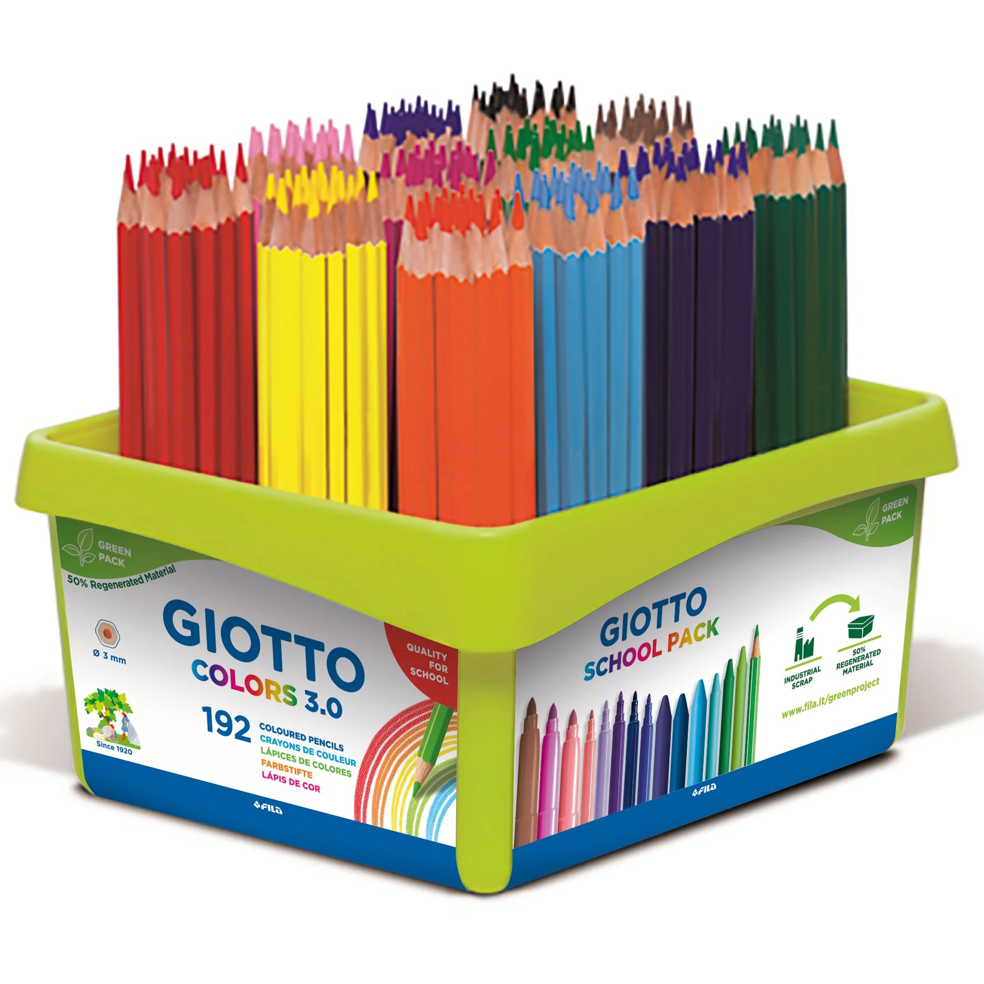 Giotto Colors 3.0 Pencil School Pack