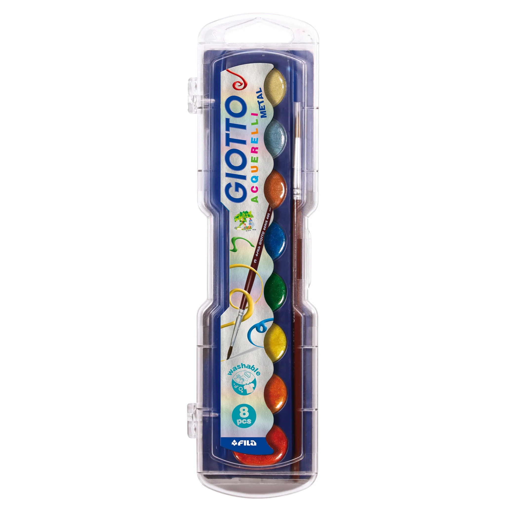 Giotto Watercolour Metallic Set