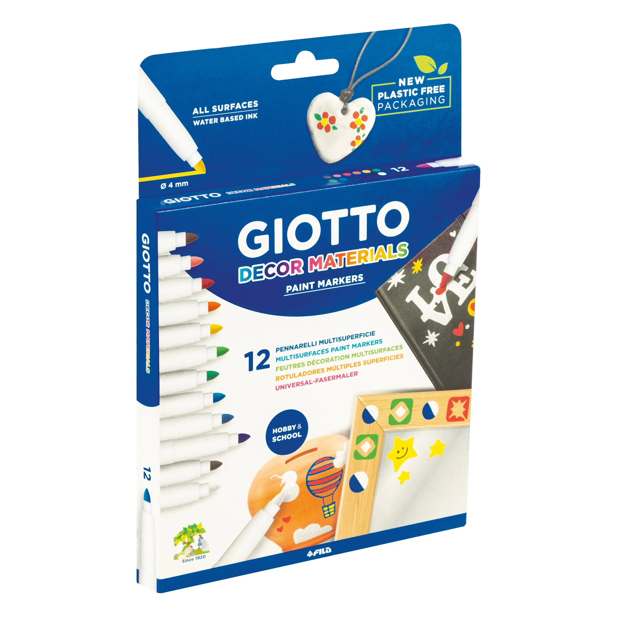 Giotto Decor Materials Paint Markers