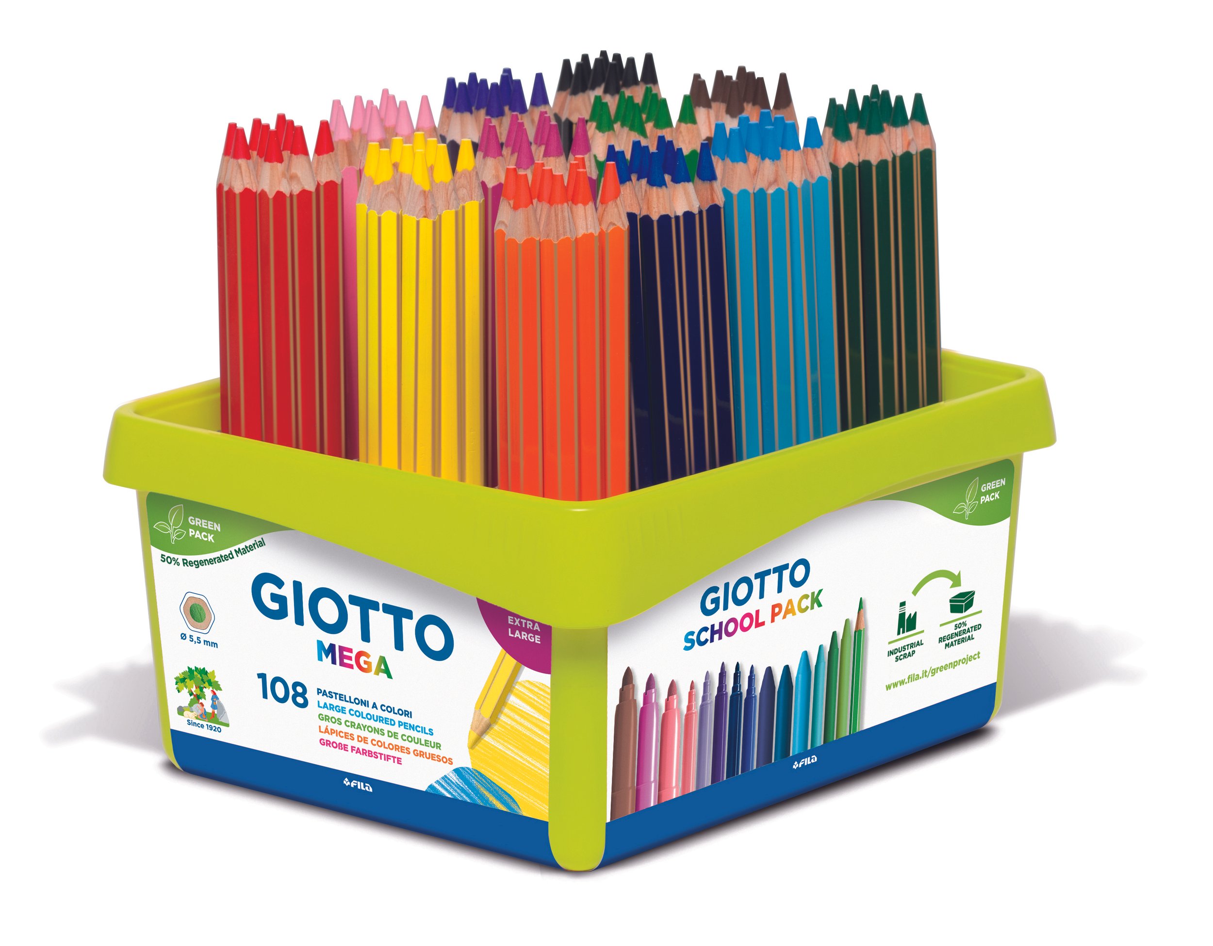 Giotto Mega Pencil School Pack