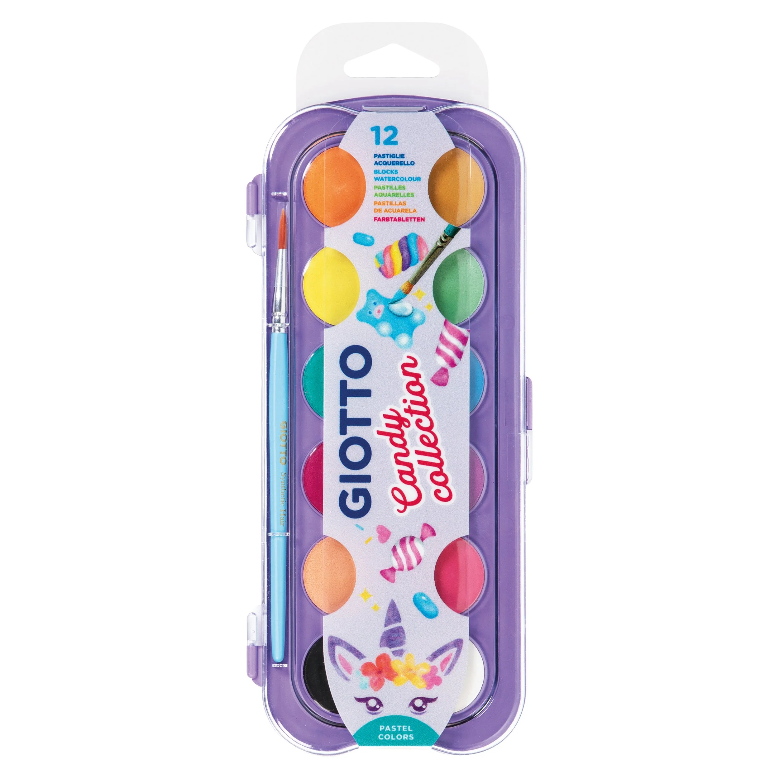 Giotto Watercolour Candy Collection Set