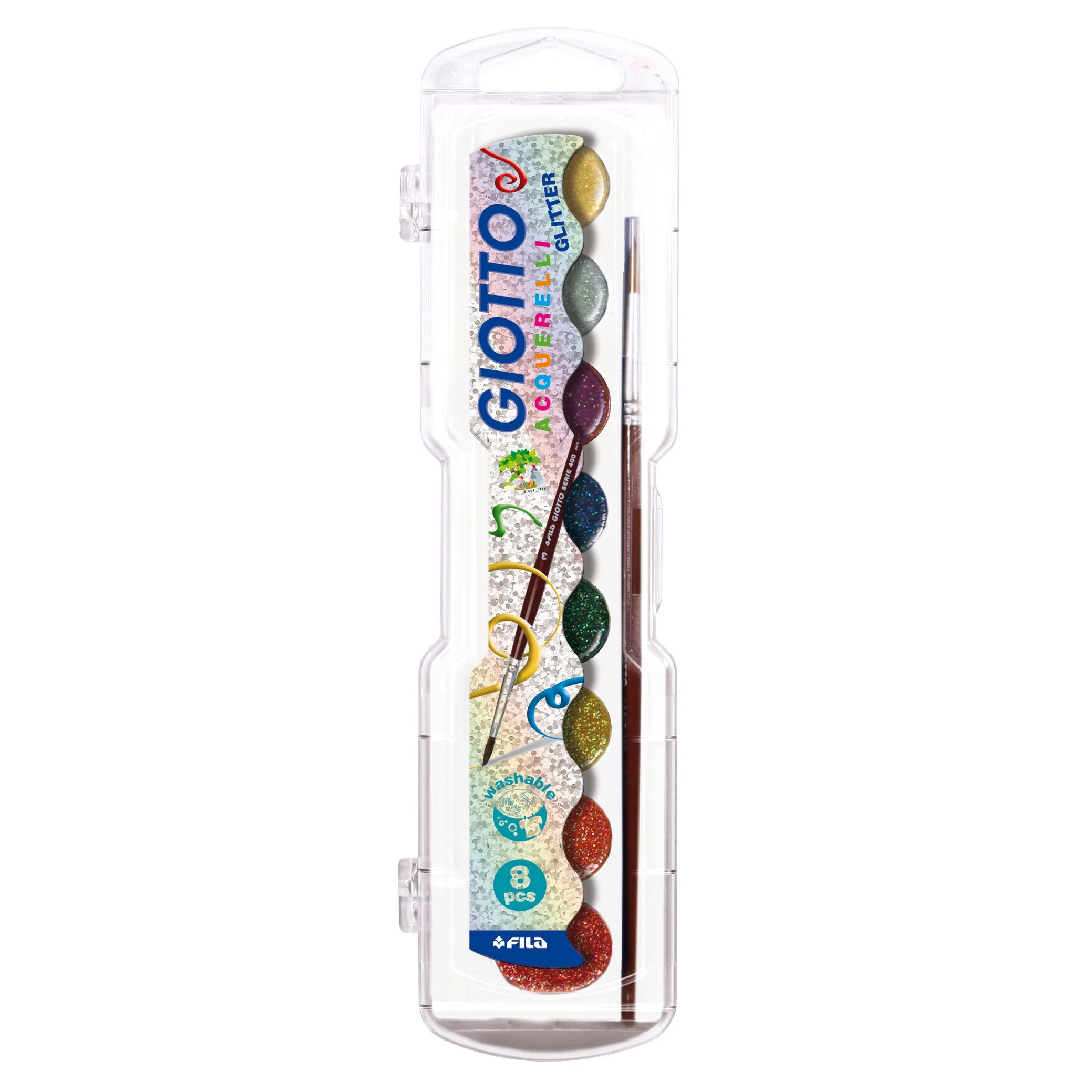 Giotto Watercolour Glitter Set