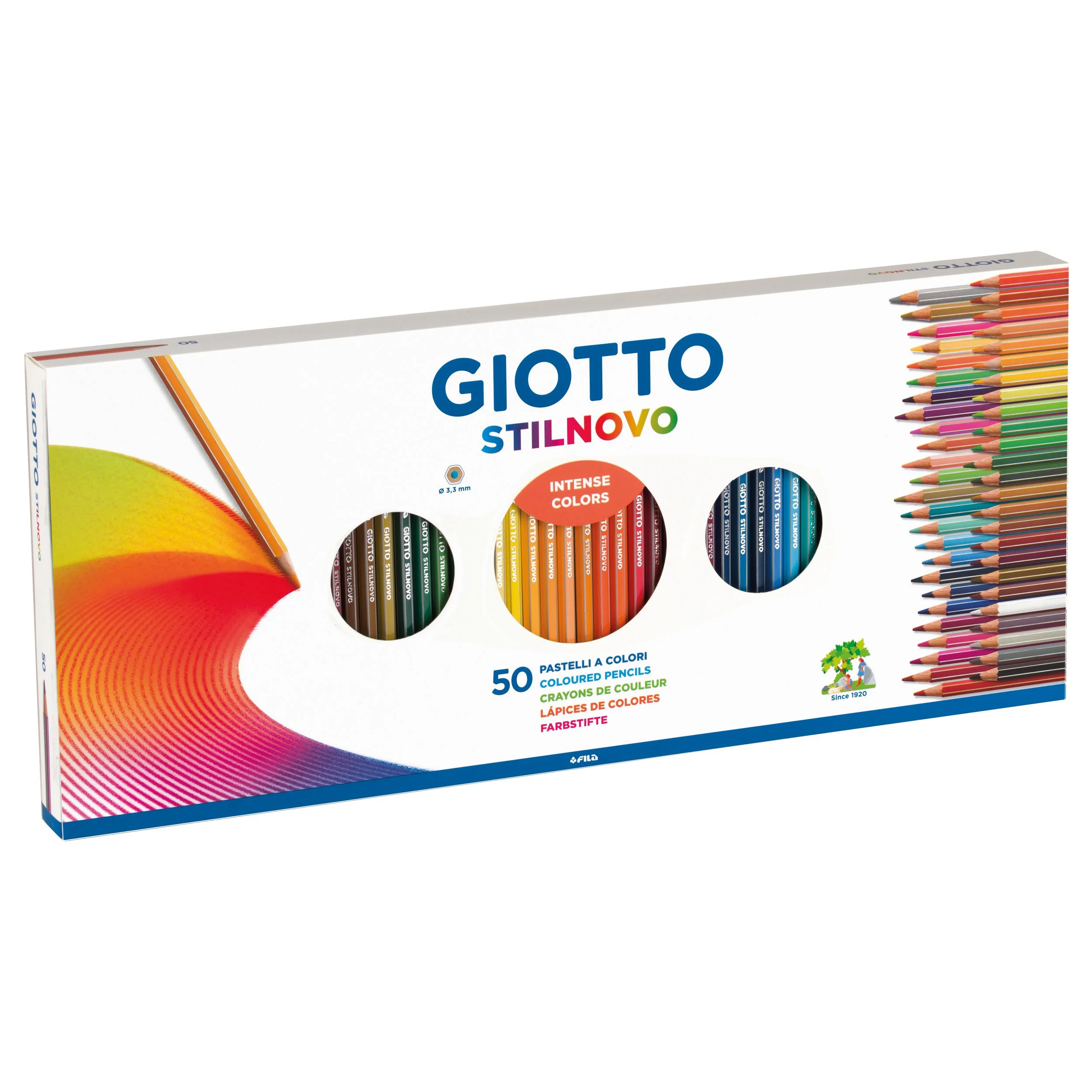 Giotto Stilnovo Pencil + Sharpener Set