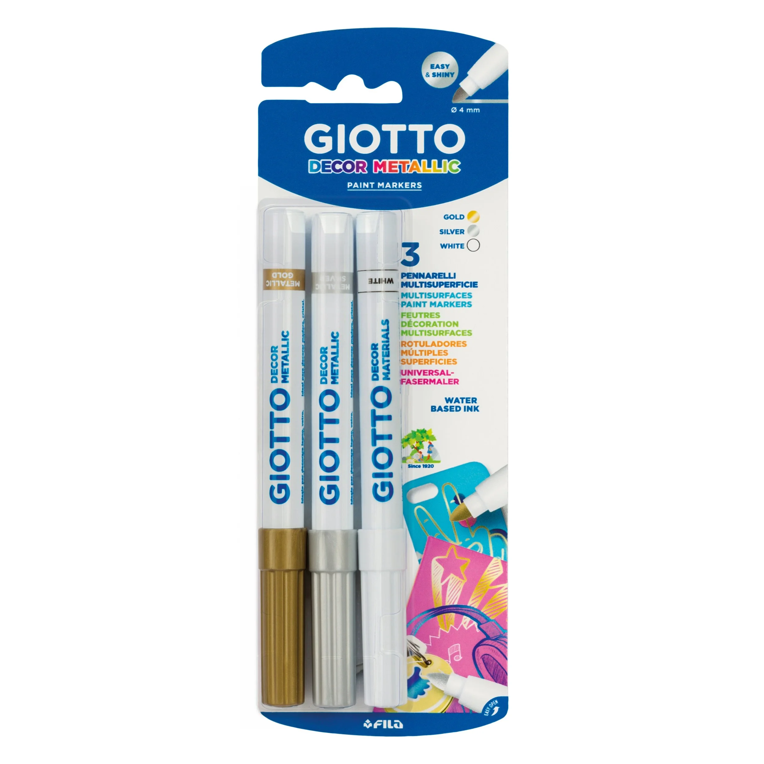 Giotto Decor Metallic Paint Makers