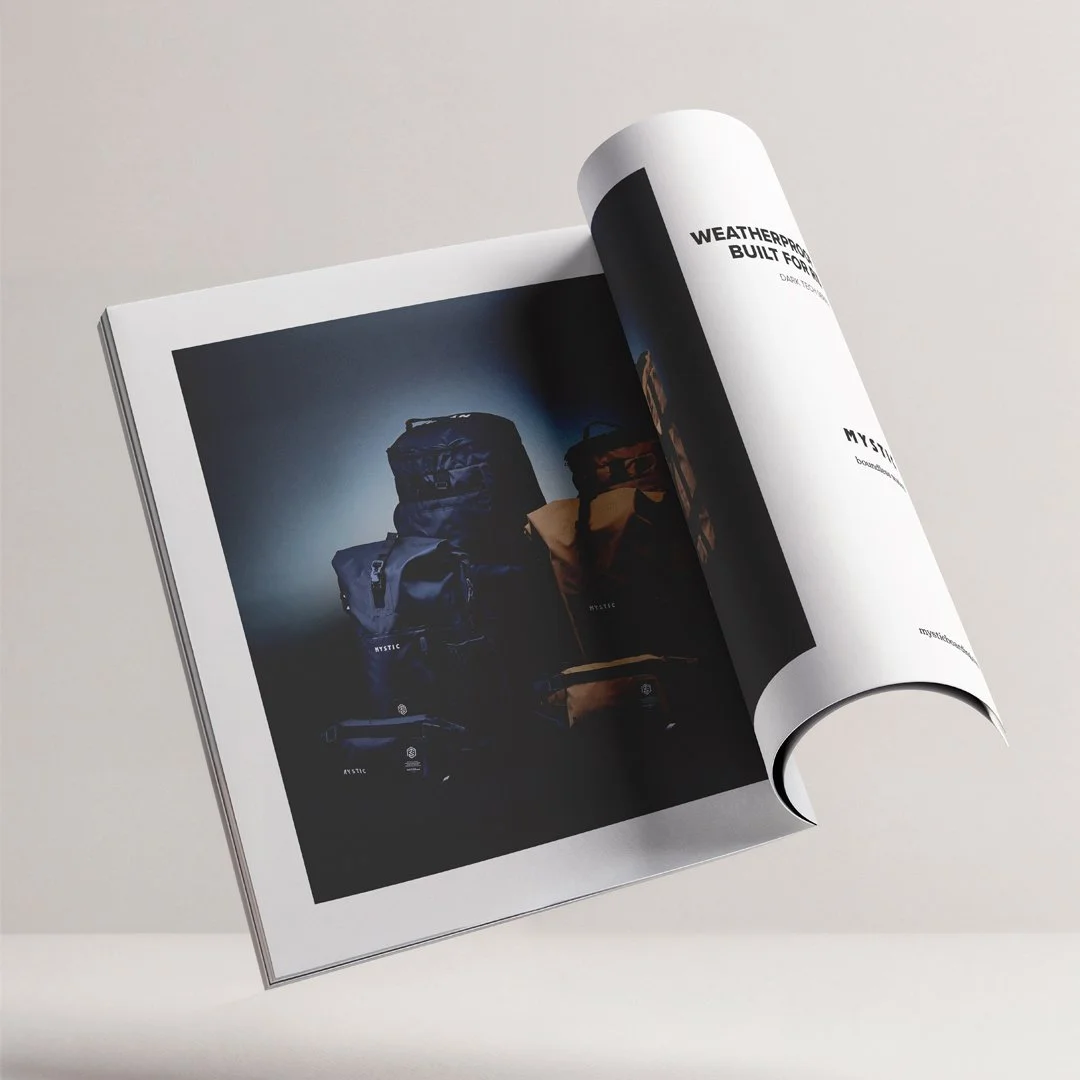 Print ads & Store branding