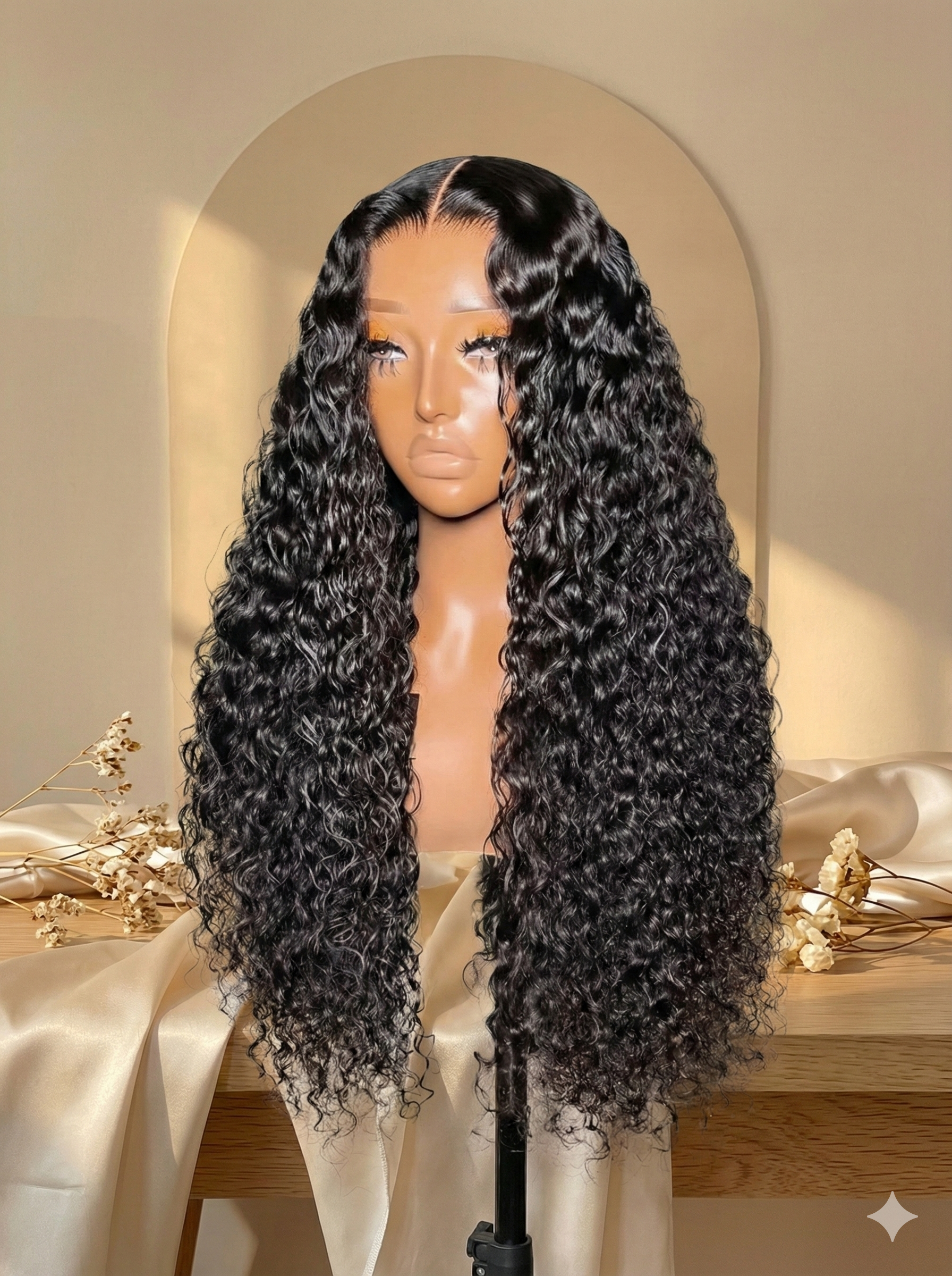 Nasha | Glueless Water Wave Wig