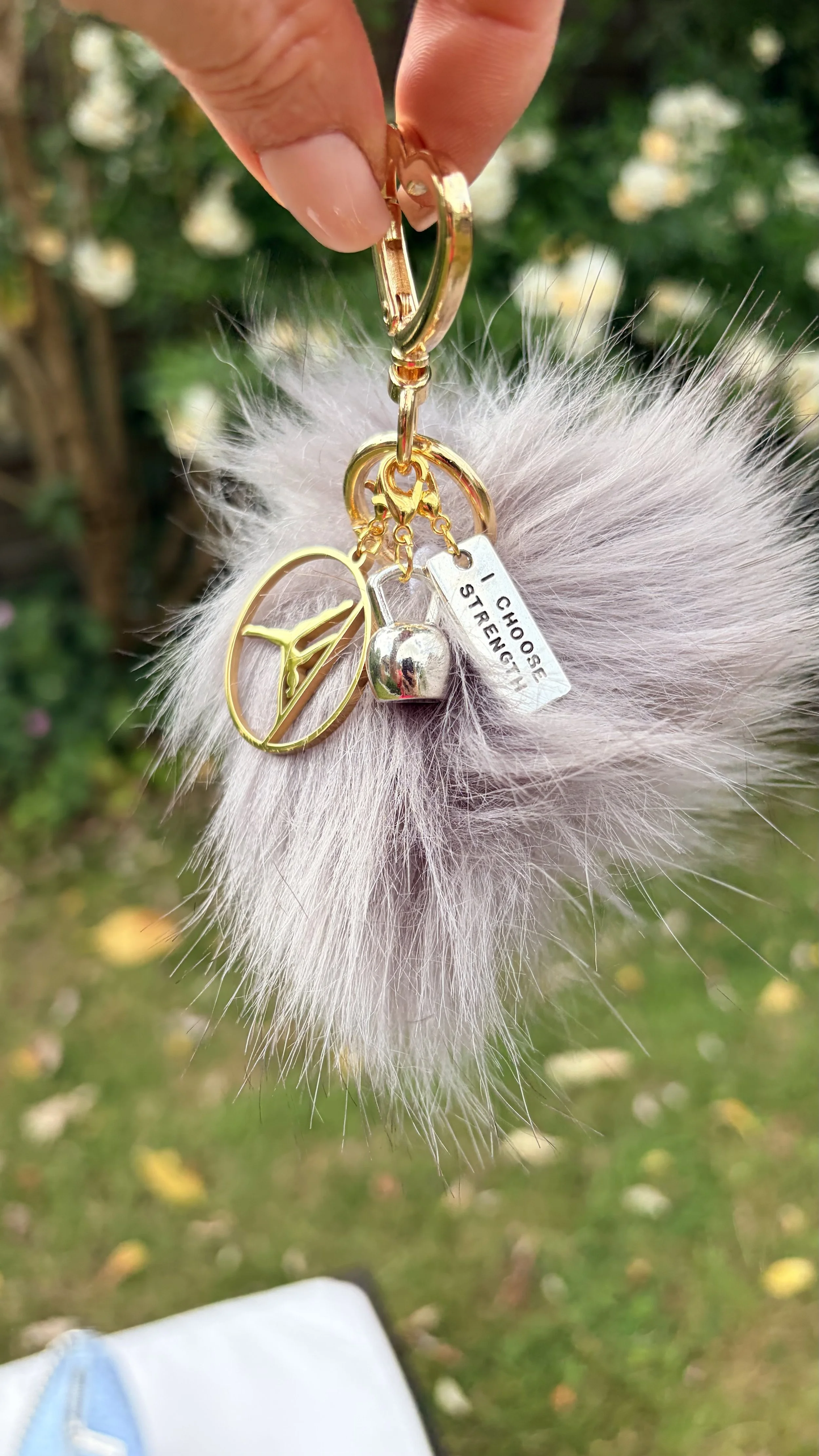 Pole / Gym Keyring / Bag Charm