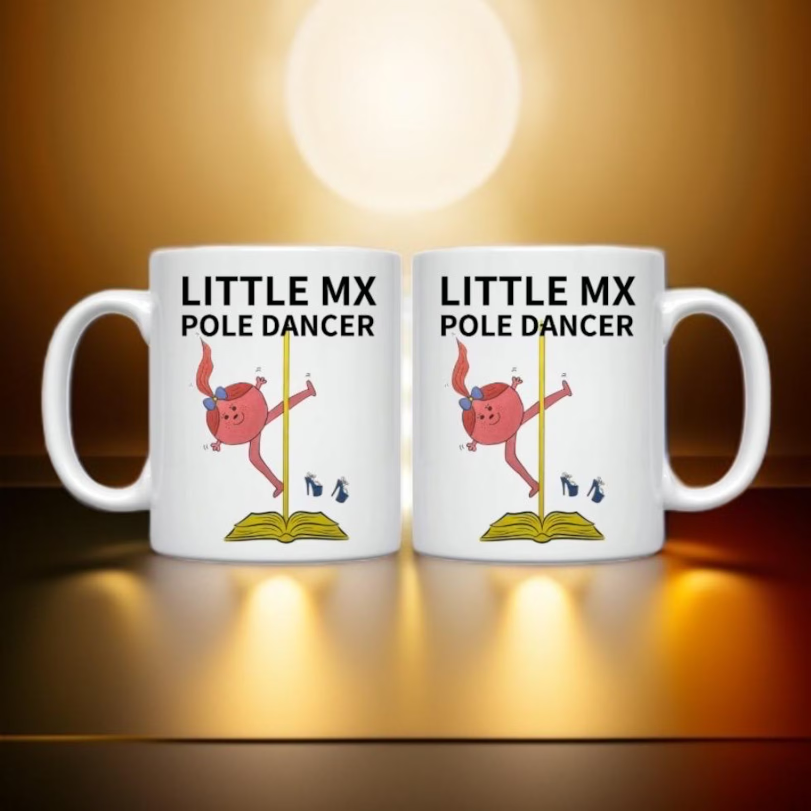 Novelty Mug Little MX Pole Dancer