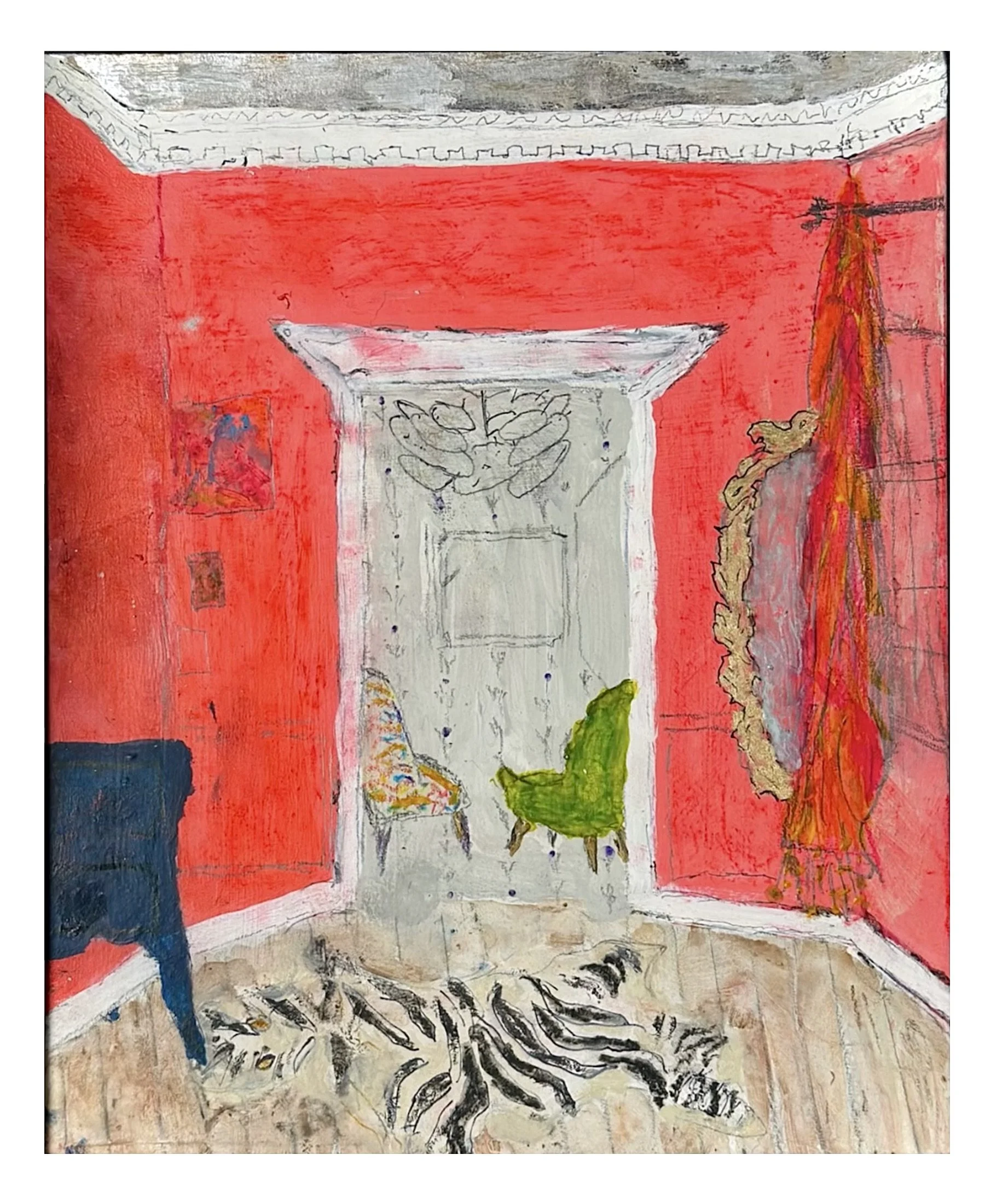 Roderick Coles performs bespoke and custom commissions that reference classic interior design and decoration