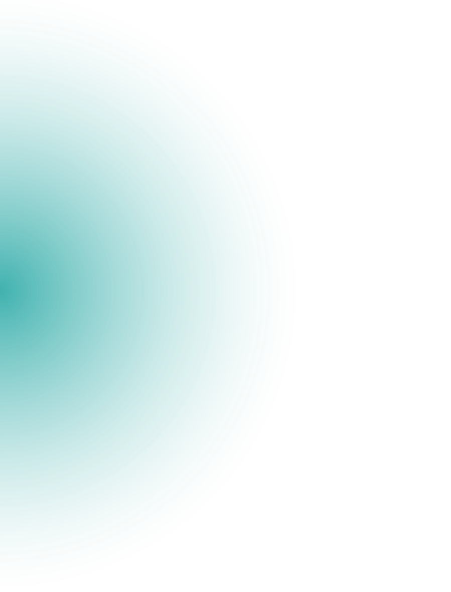 Blue and green gradient concentric circles on a black background.