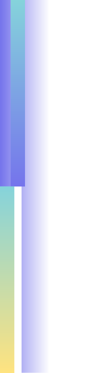 The image shows a vertical streak of colorful light beams in shades of blue, purple, and green, creating an abstract light pattern.