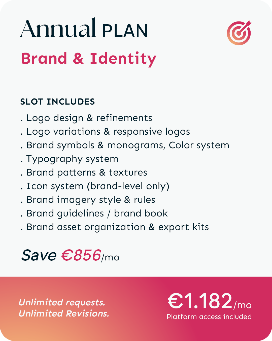 Brand & Identity | Annual Plan