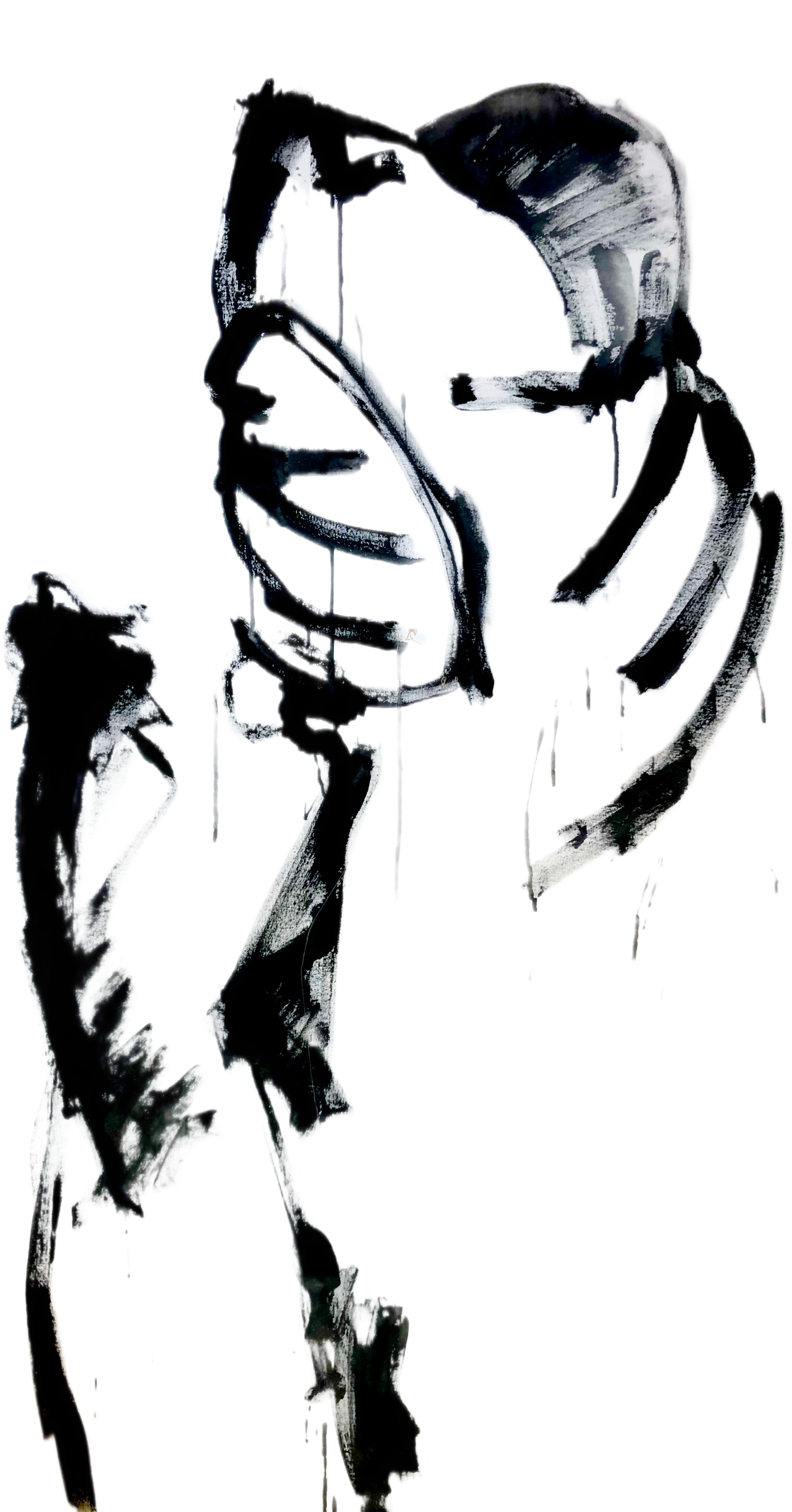 'Sketch', 80x150cm, Acrylics on Canvas