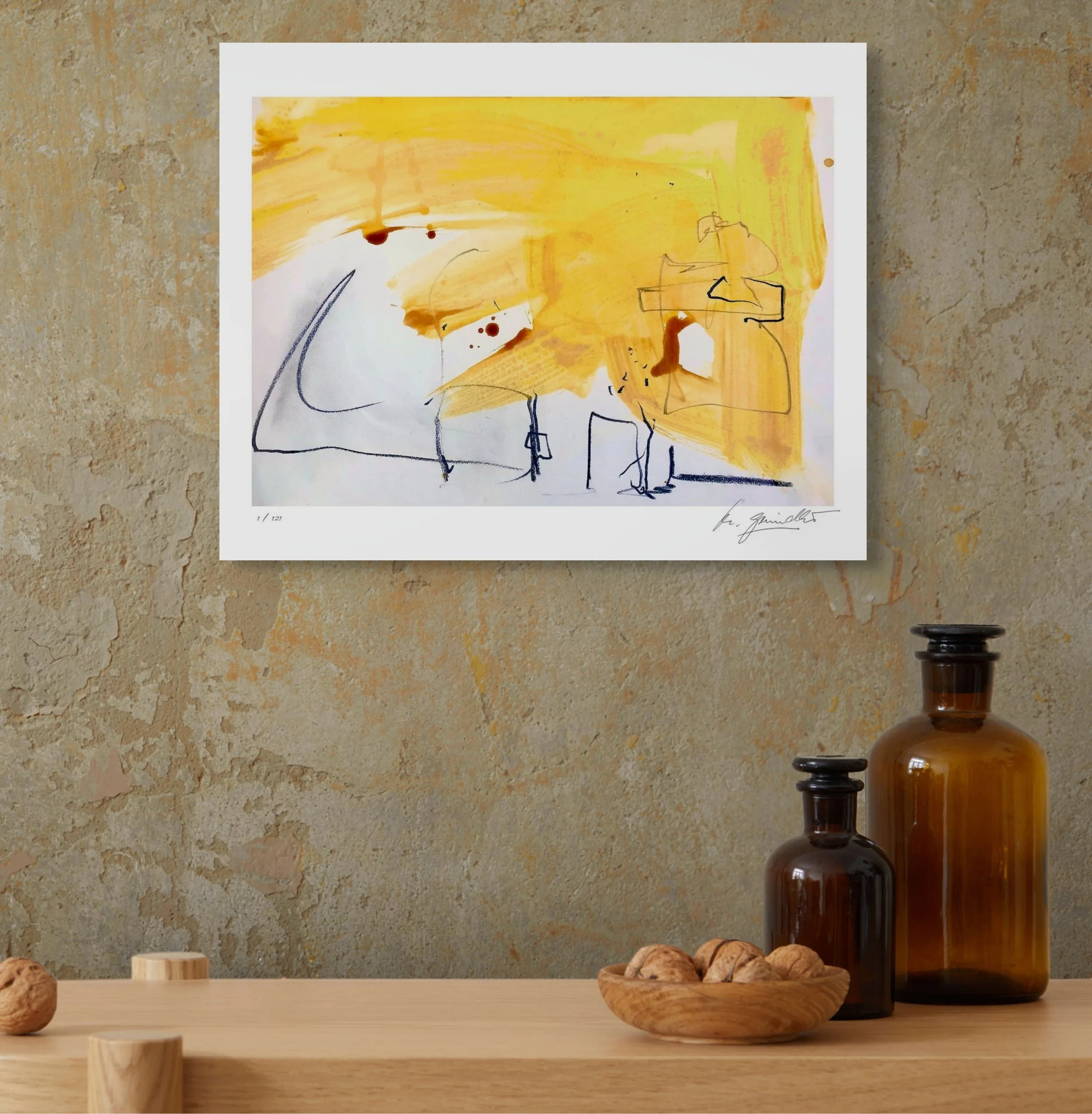 ‘Sunstorm’, Giclee print, limited edition, Print size 45x31cm, Paper size 50x40cm, signed and numbered