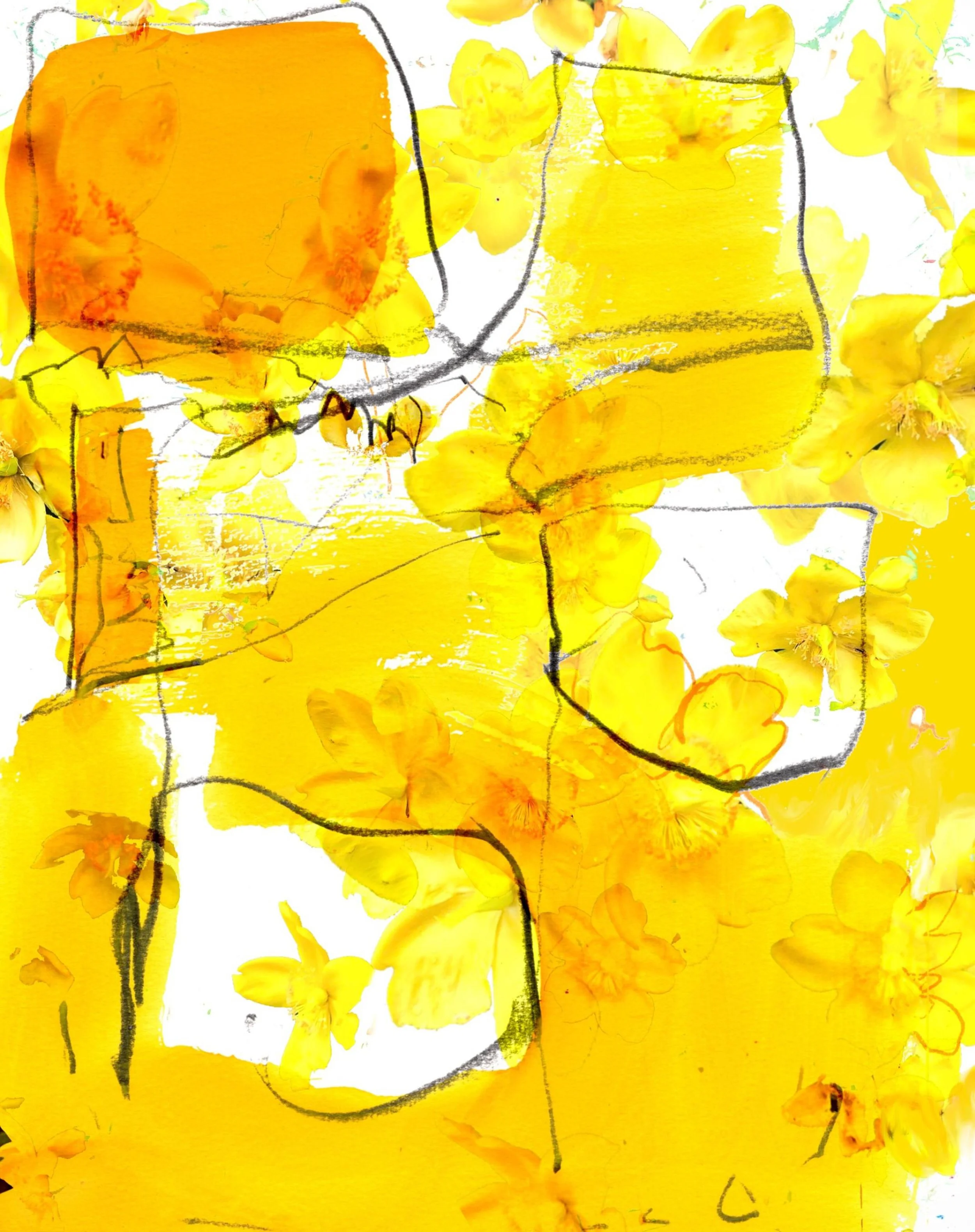 Abstract Yellow