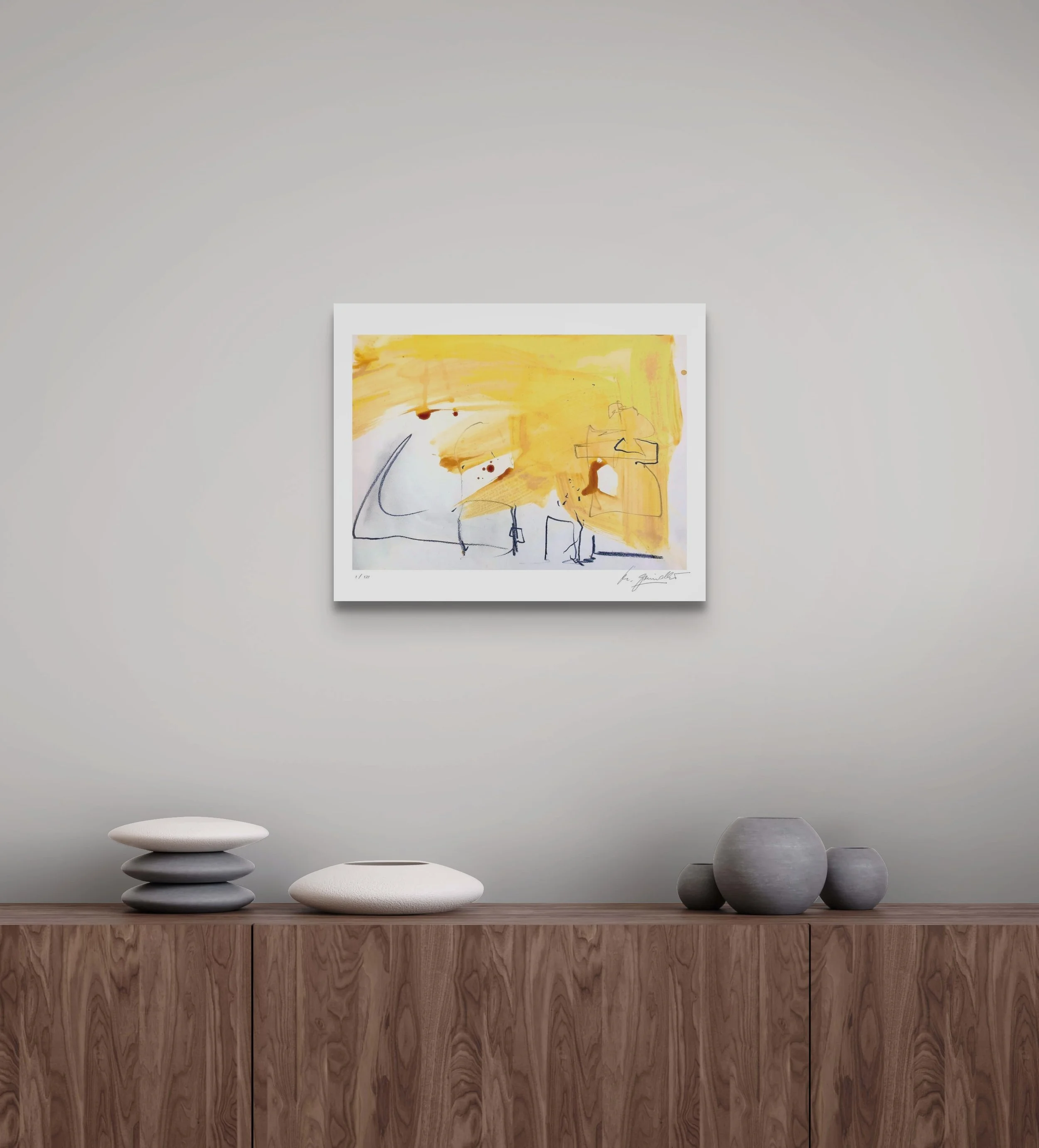 ‘Sunstorm’, Giclee print, limited edition, Print size 45x31cm, Paper size 50x40cm, signed and numbered