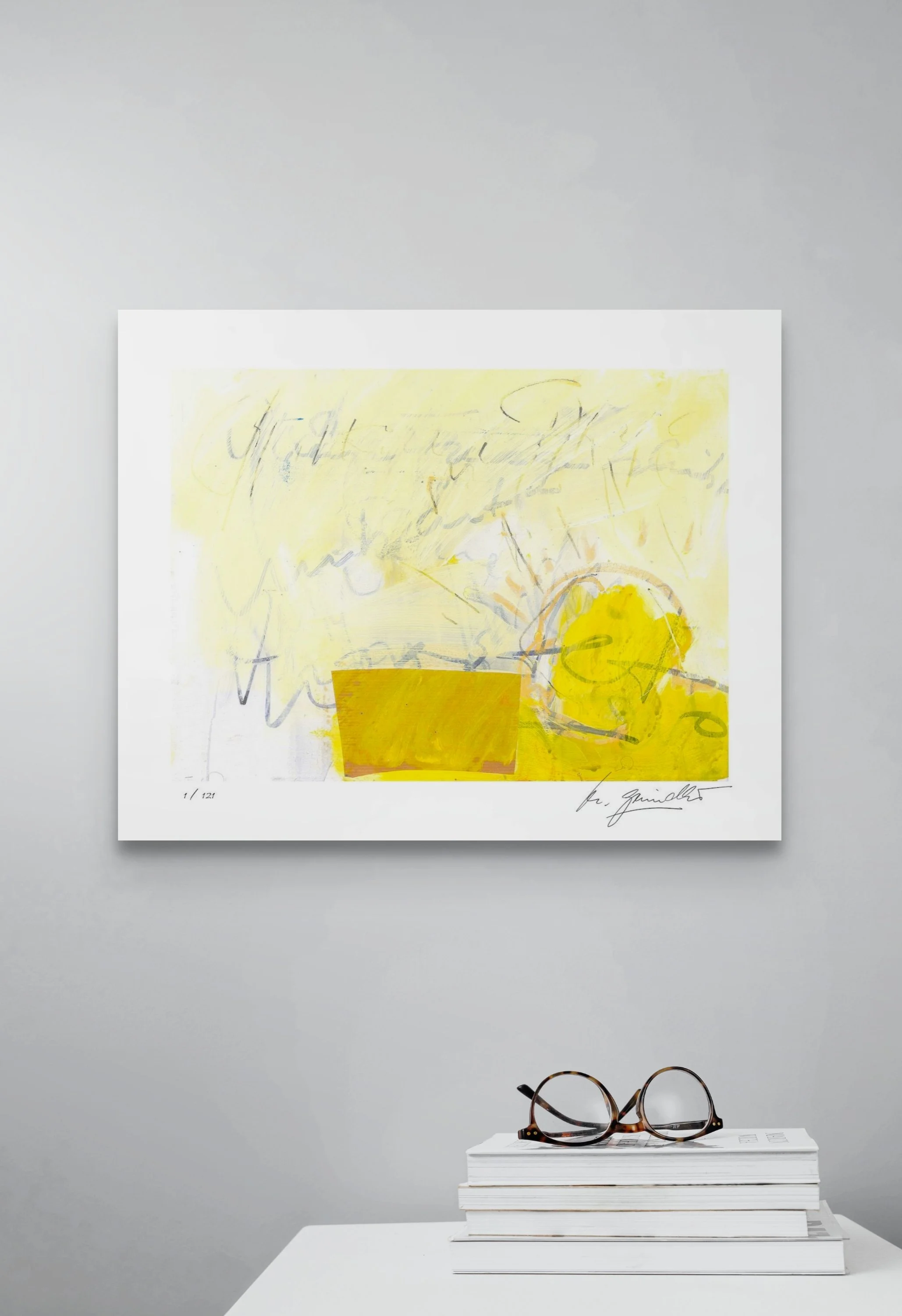 ‘Murmurs’, Giclee print, limited edition, Print size 42x31cm, Paper size 50x40cm, signed and numbered.