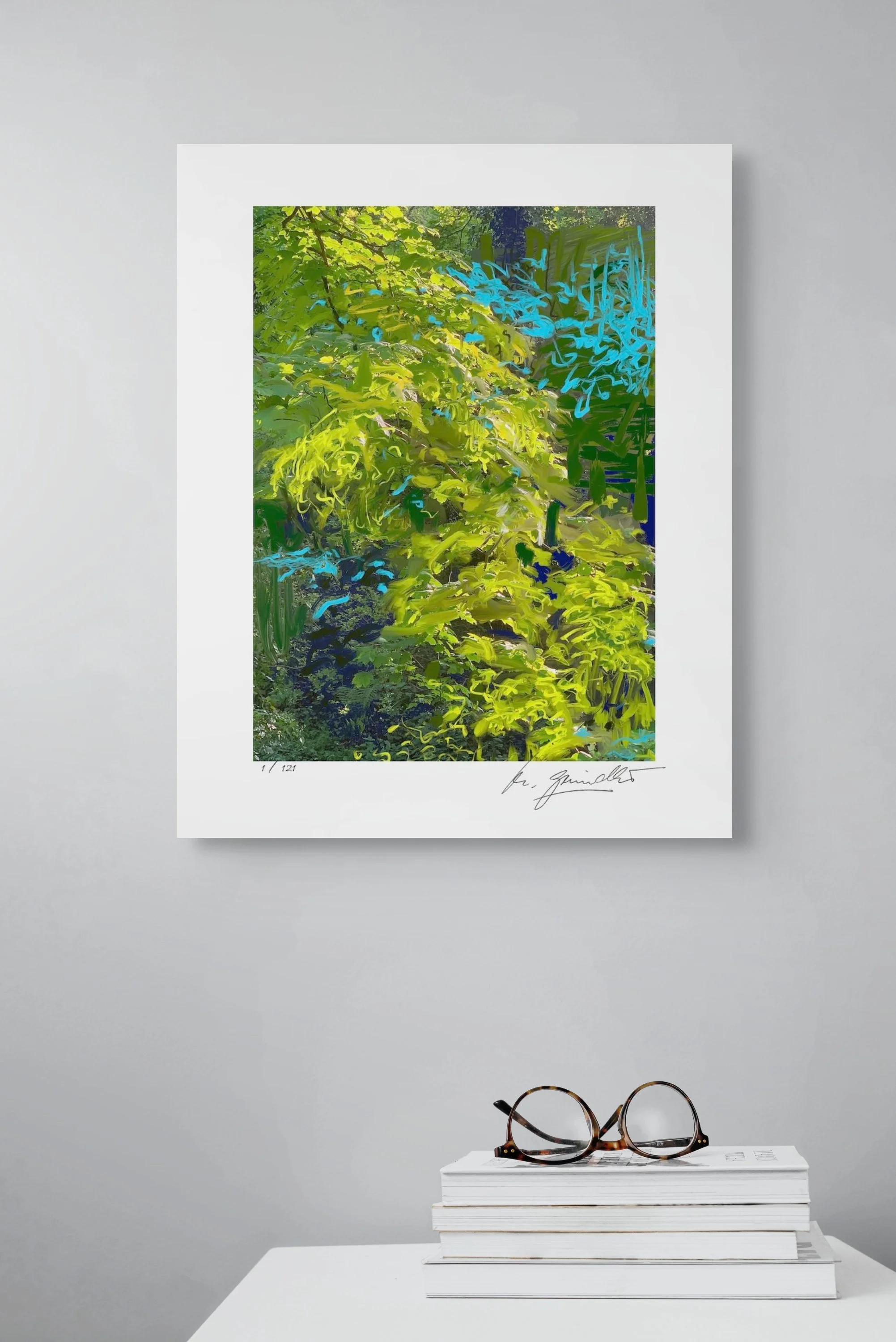 ‘Flow’, Giclee print, limited edition, Print size 30x41cm, Paper size 40x50cm, signed and numbered.