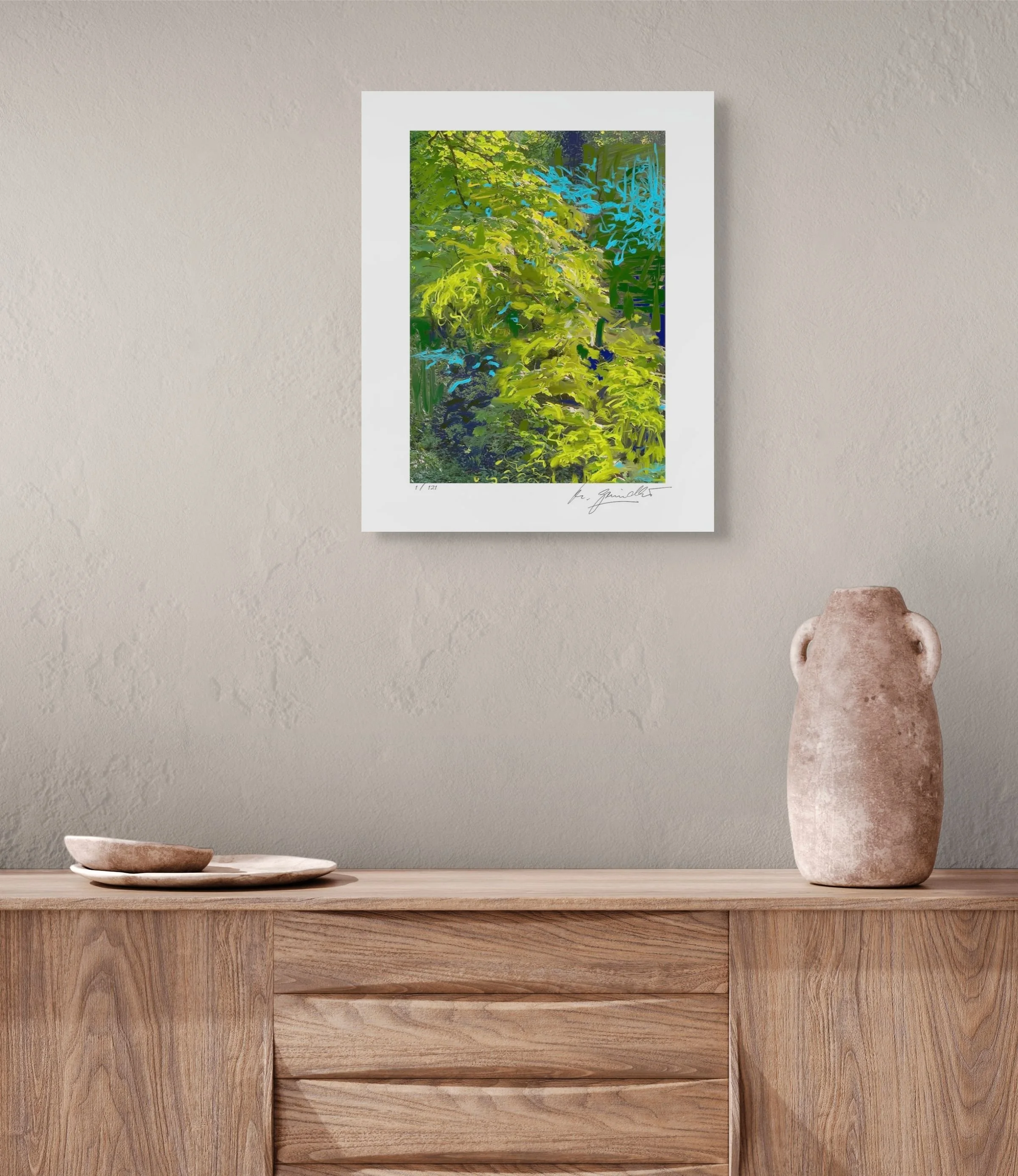 ‘Flow’, Giclee print, limited edition, Print size 30x41cm, Paper size 40x50cm, signed and numbered.