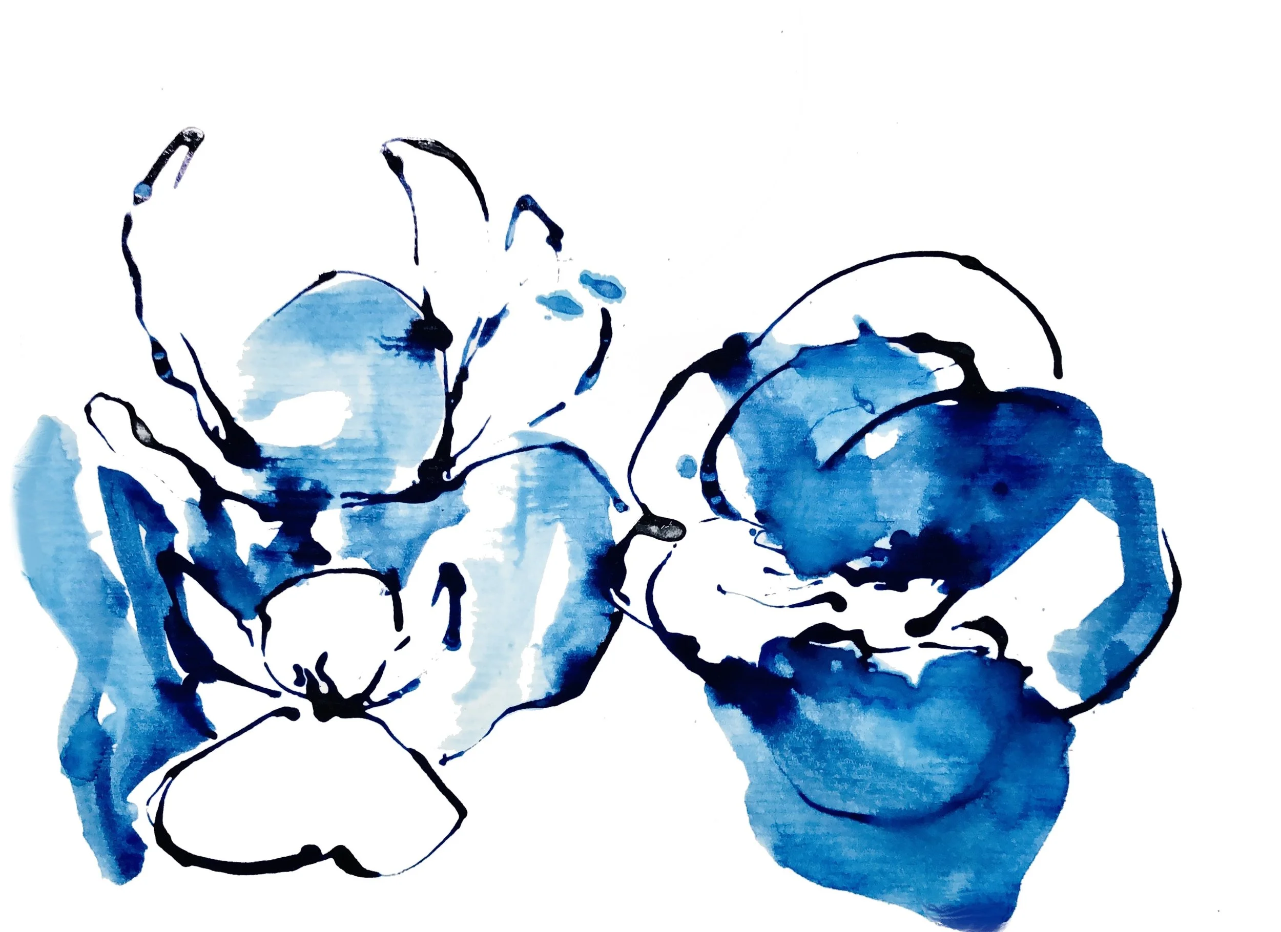 Blue Petals