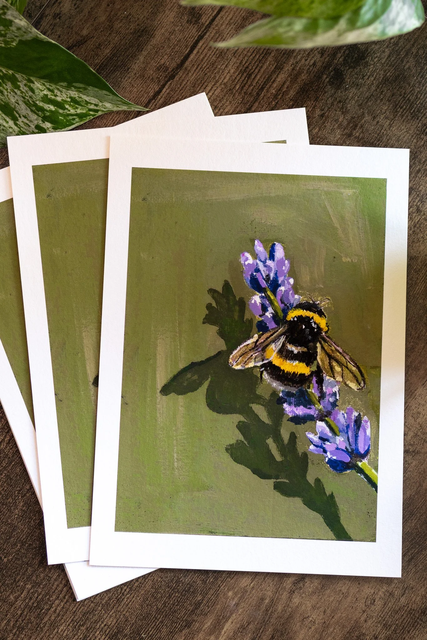 Lavendelhummel – Fine Art Print
