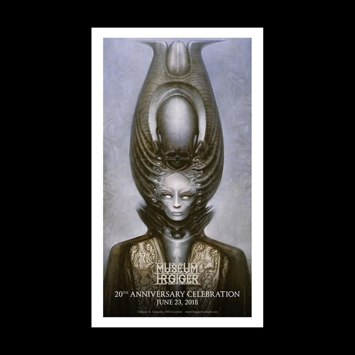ポスター HR GIGER MUSEUM POSTER 20TH Posters — Store 2 — HR Giger Museum