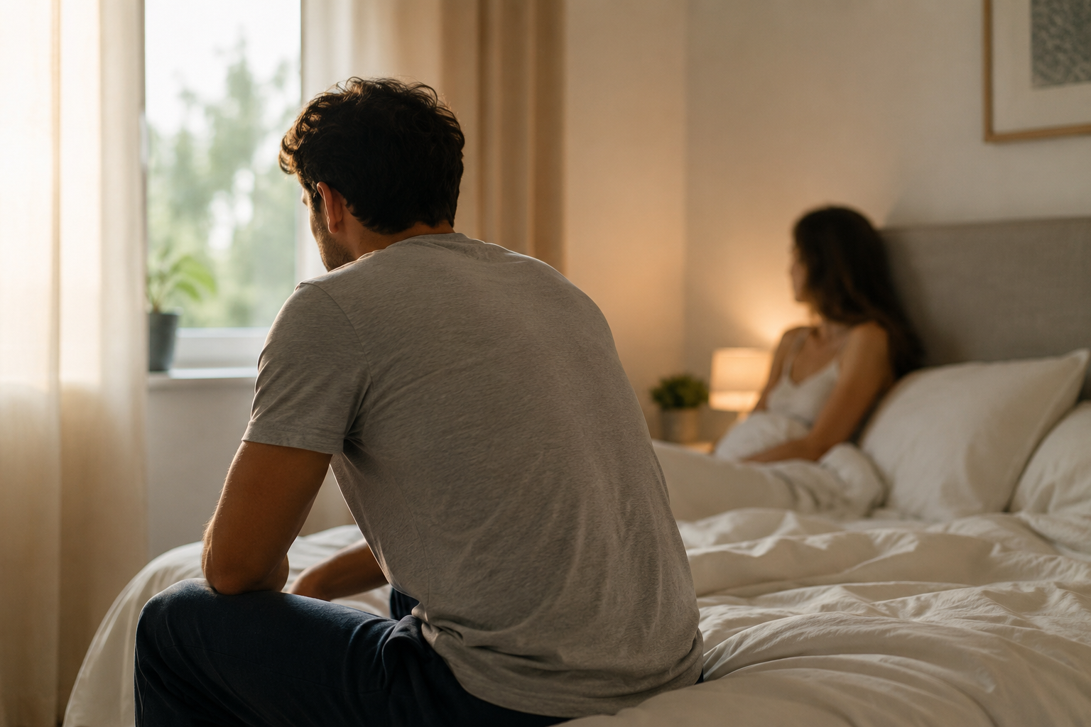 Perché perdo l'erezione con la partner ma non durante la masturbazione? 