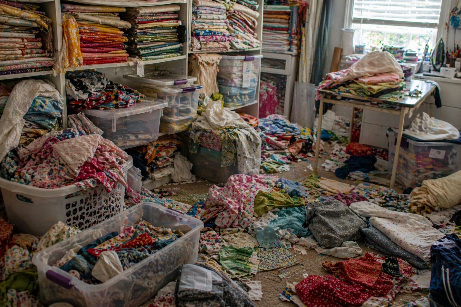 How to Organize Your Fabric Stash Without Feeling Overwhelmed
