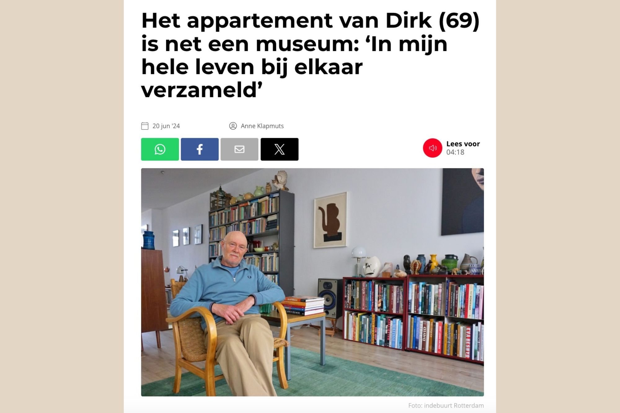 Verzamelaar Dirk