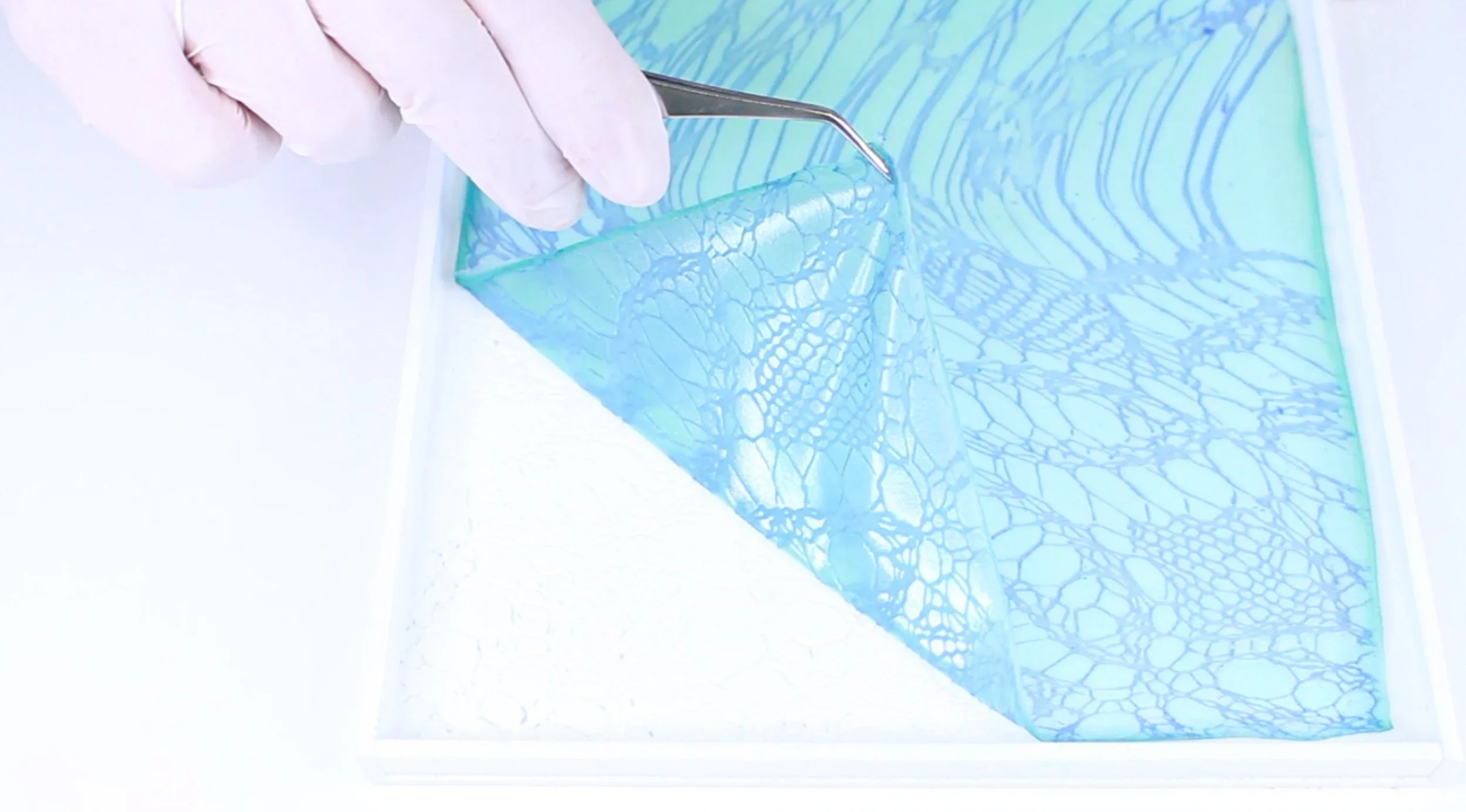 SURFACE DESIGN - BIOPLASTIC - PROCESS VIDEO