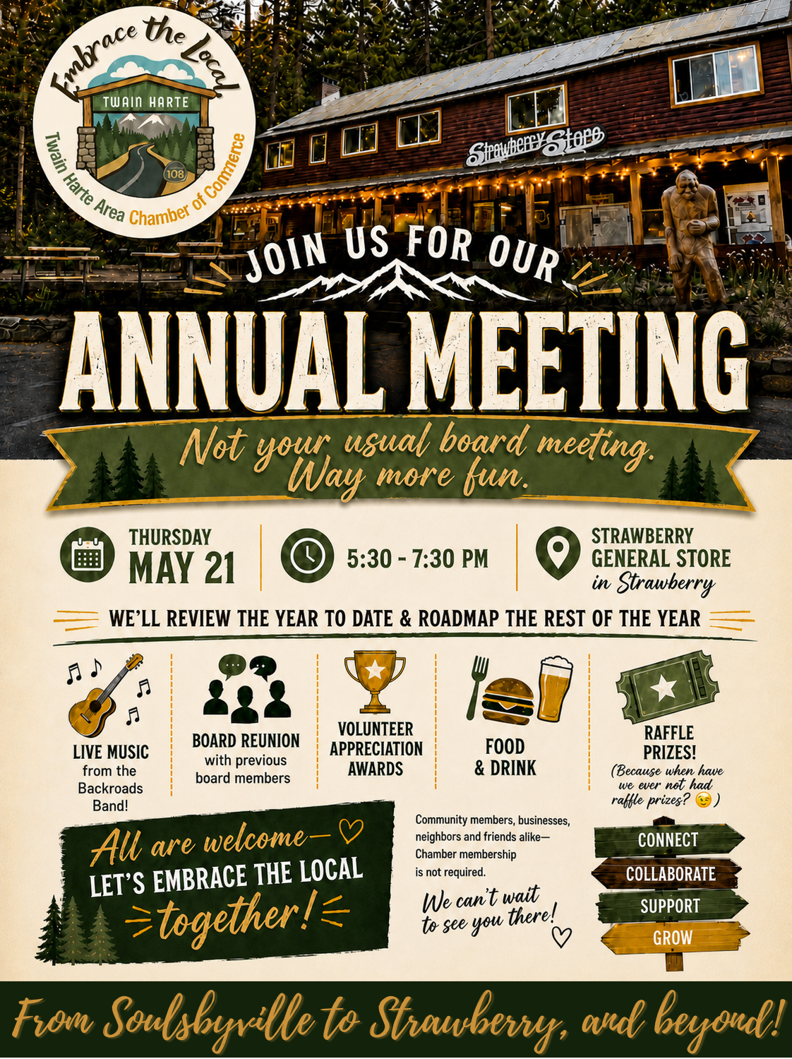 Twain Harte Area Chamber of Commerce Annual Meeting
