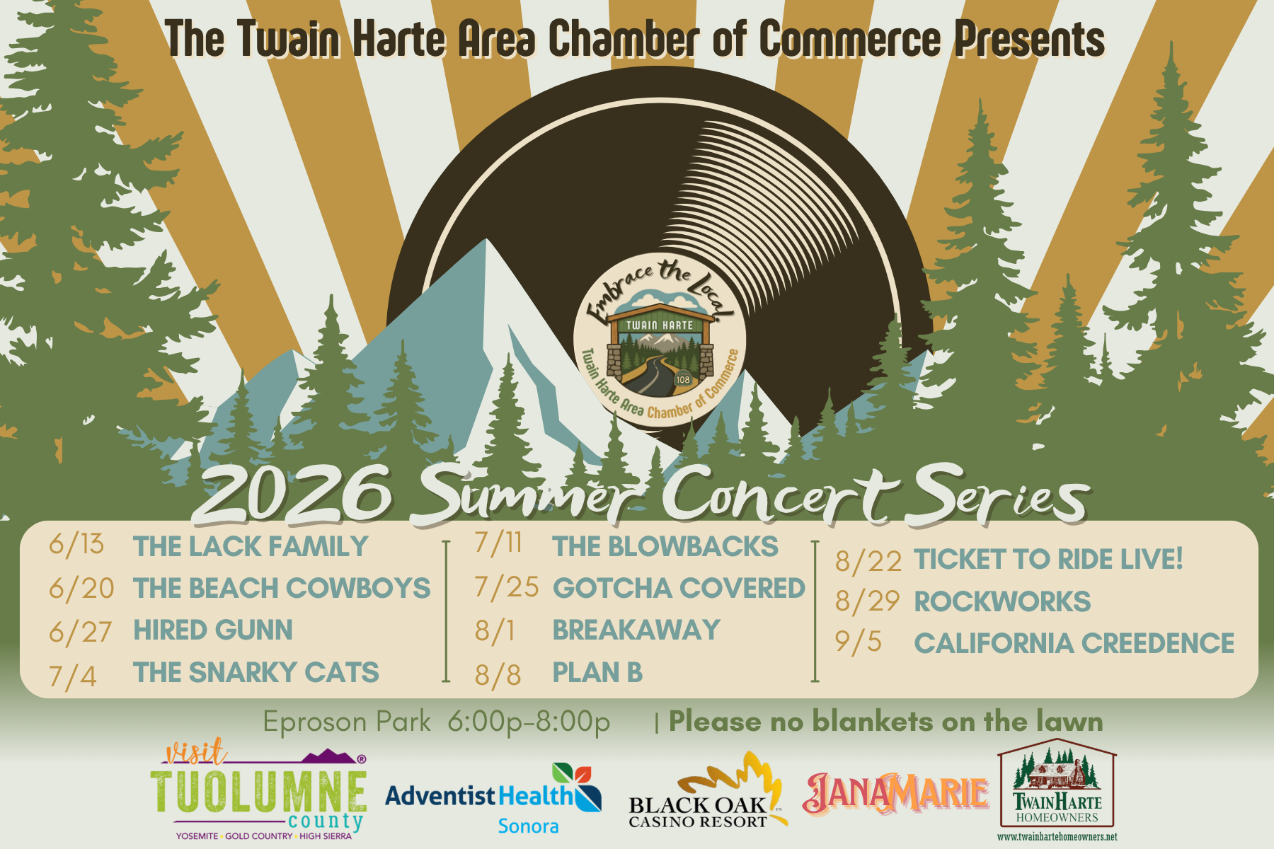 Summer Concert Series: The Lack Family