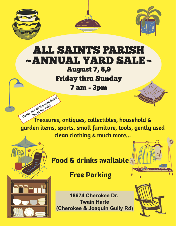 All Saints Parish Annual Yard Sale
