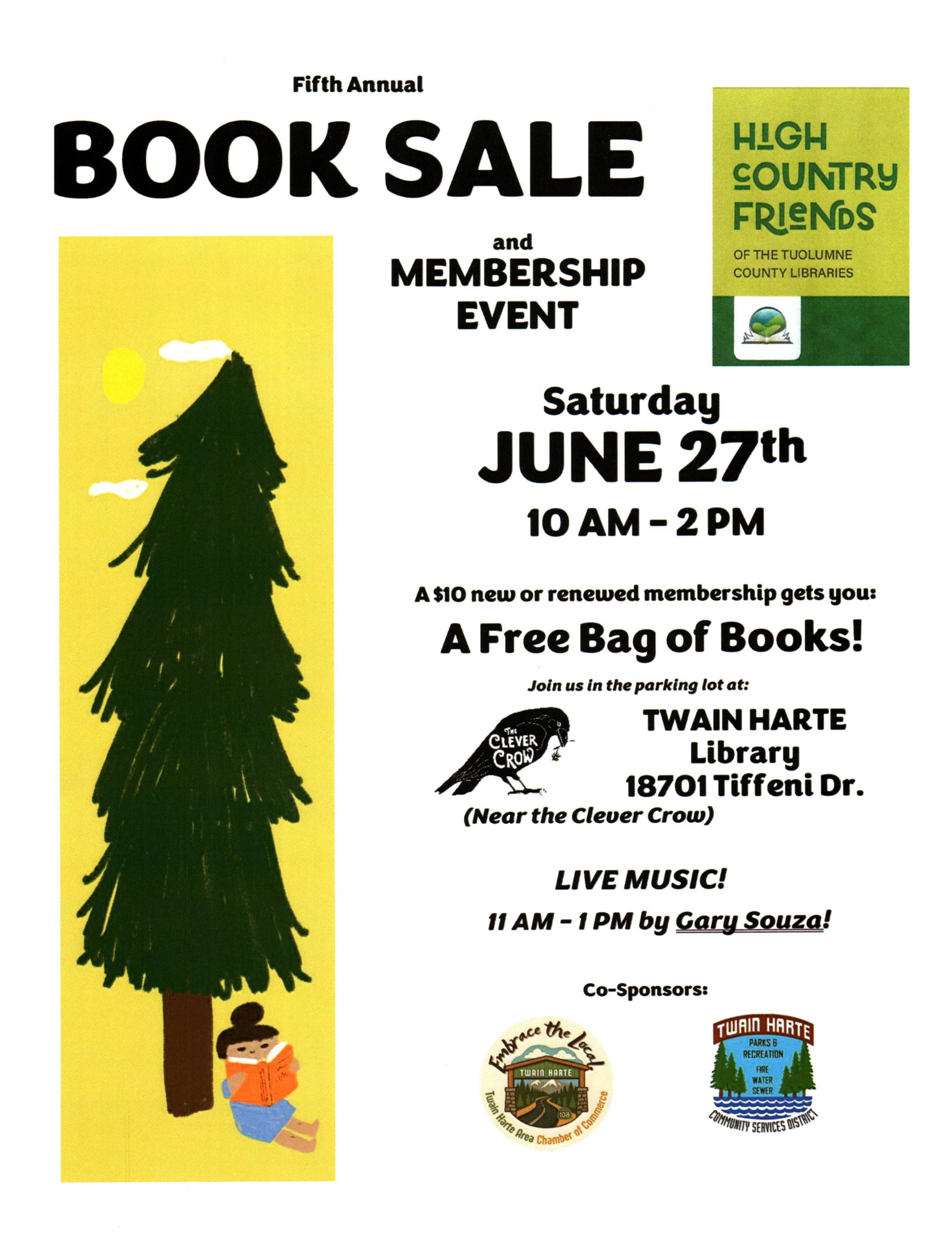 High Country Friends of the Library Book Sale and Membership Event