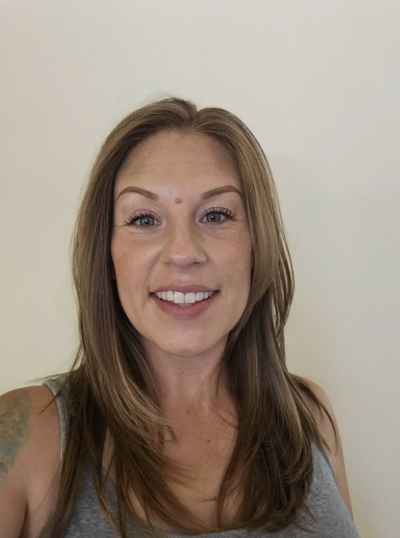 Silhouette of a person's side profile in black against a white background.
