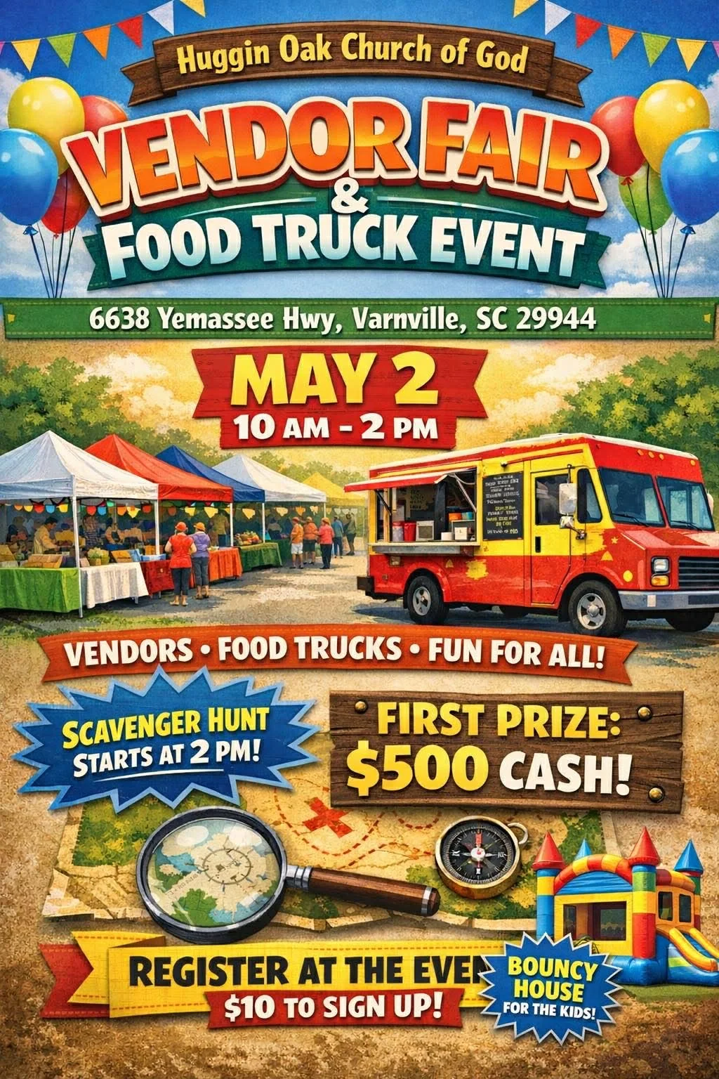 Huggin Oak Church of God Senior Adult Vendor Fair