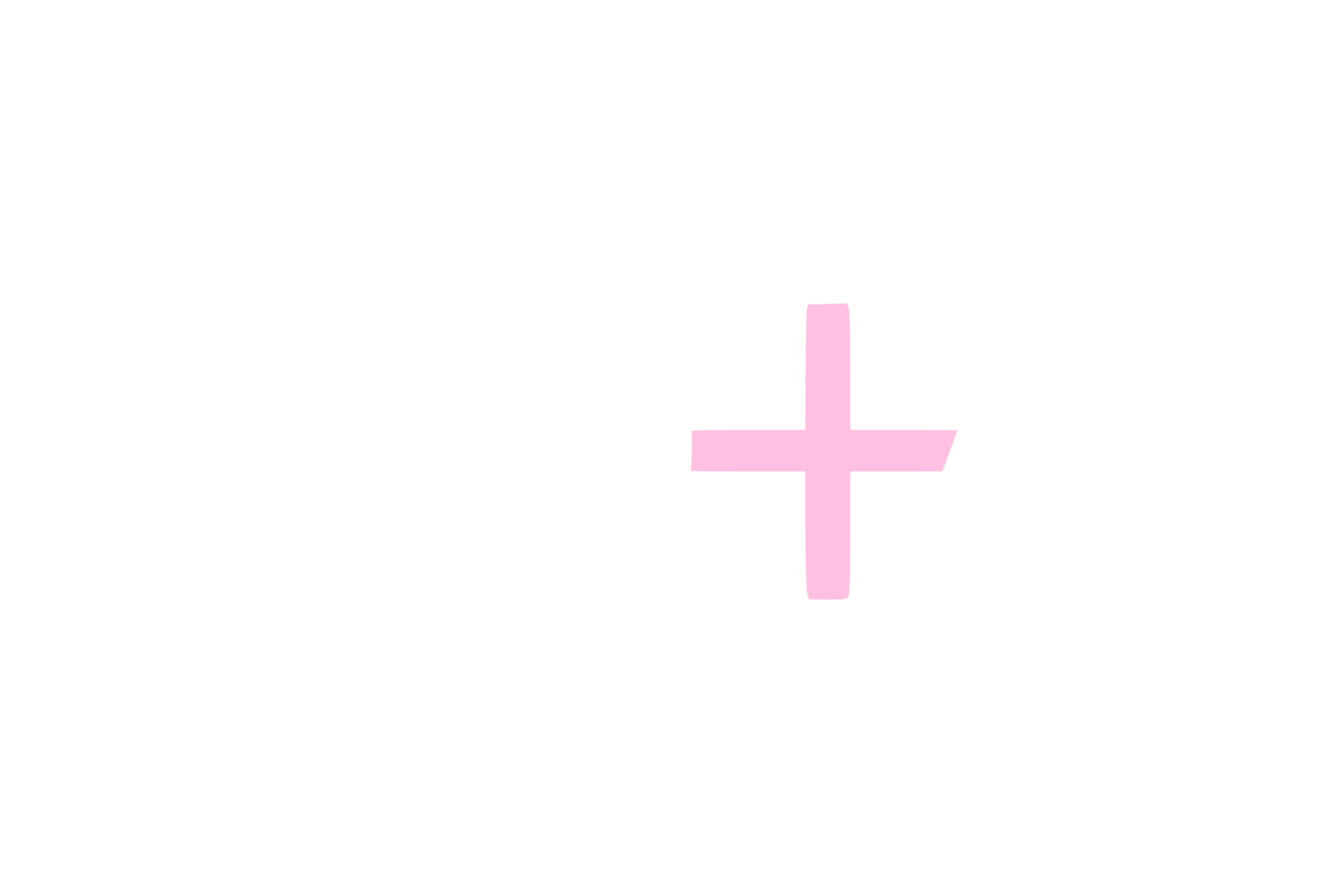 Text logo with the words EQ+AI Method in pink and white.