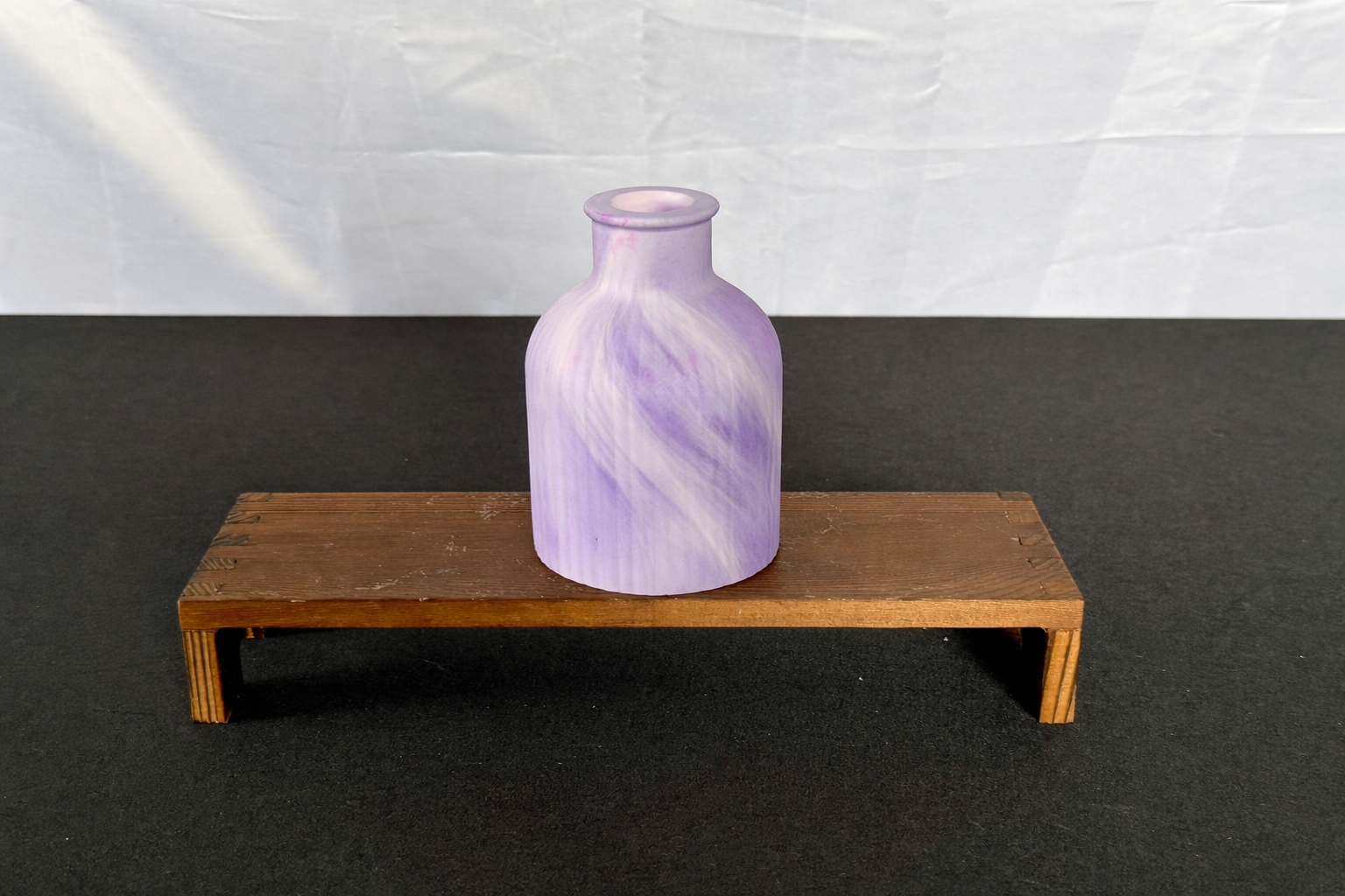 Purple Ribbed Vase.png