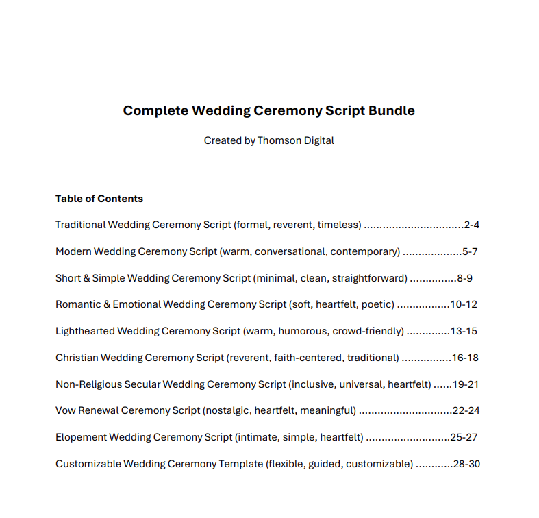 Ceremony Srcipt Bundle_Image_Table of Contents.png