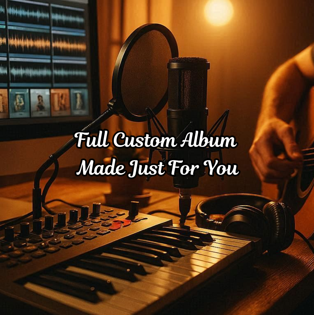 Custom Album Creation Package (8 Original Songs Included)