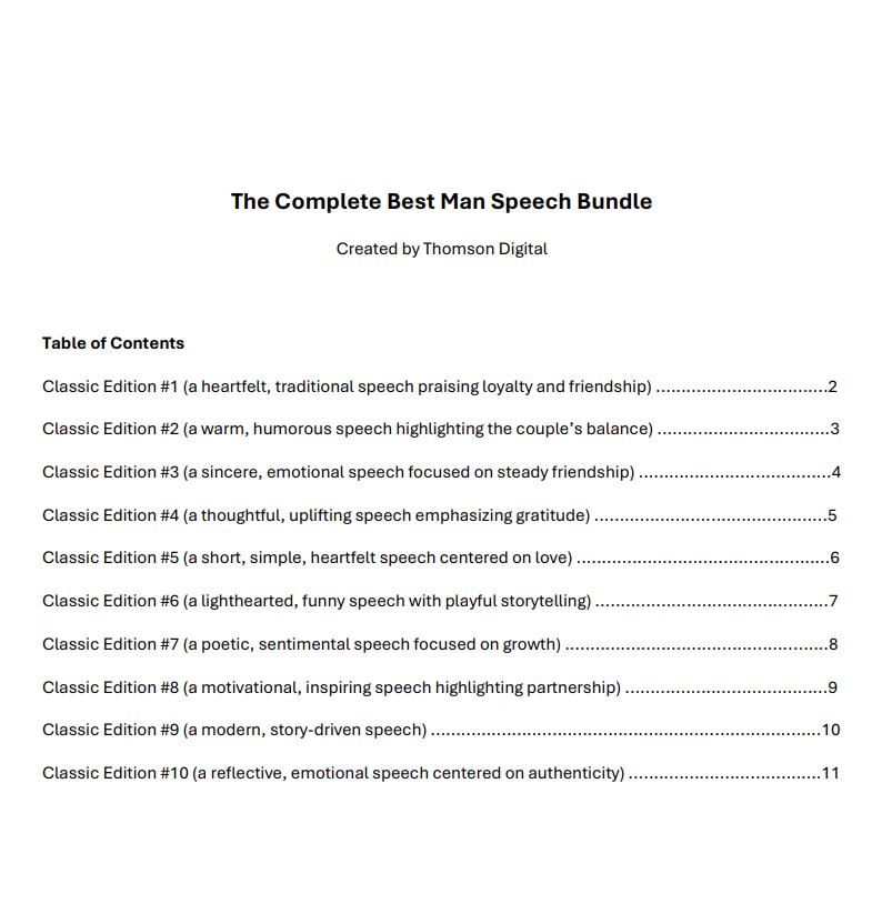 The Complete Best Man Speech Bundle _Image_Table of Contents.png